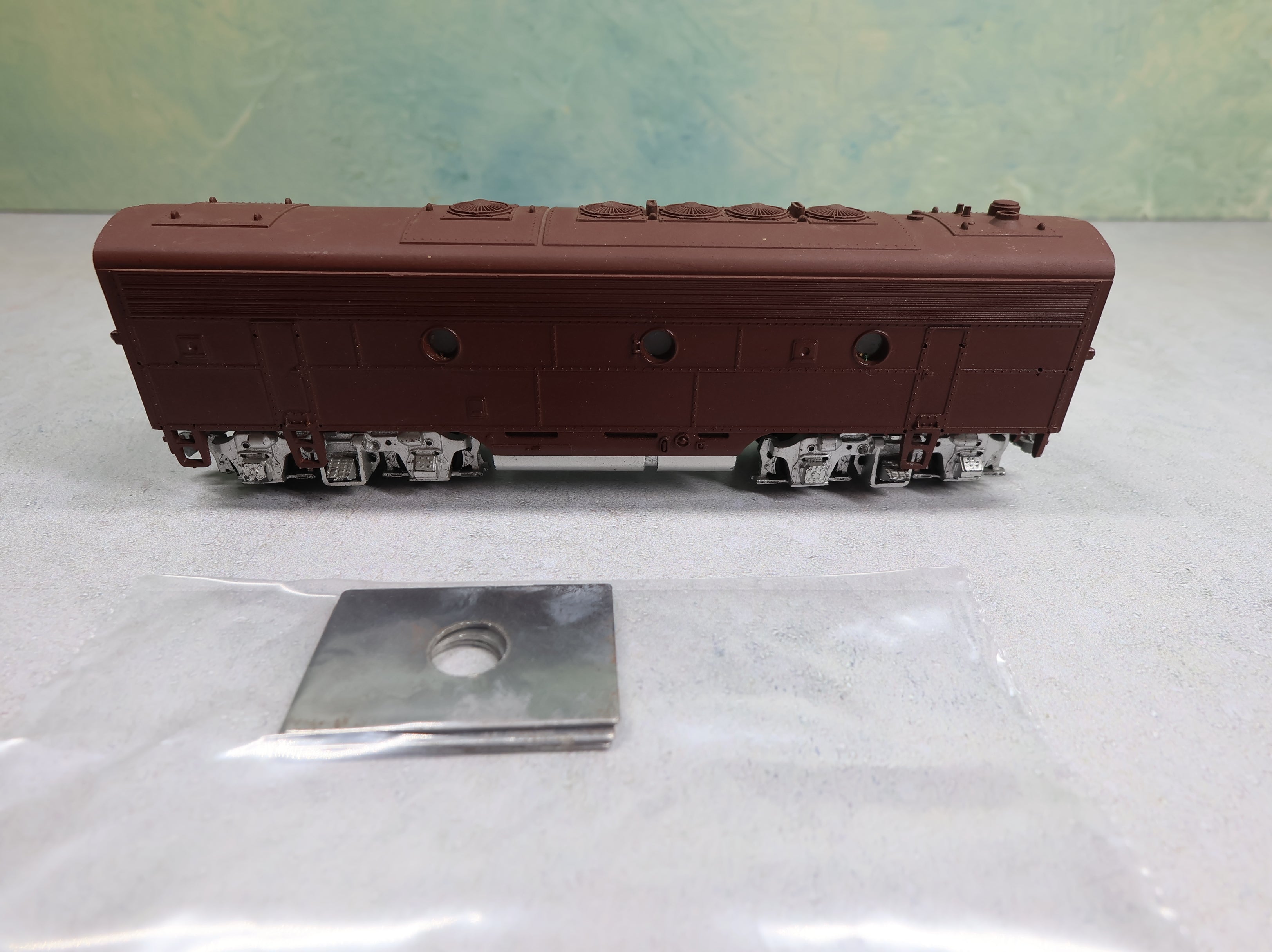 USED HO Scale Diesel Locomotive B Unit Undecorated Unpowered