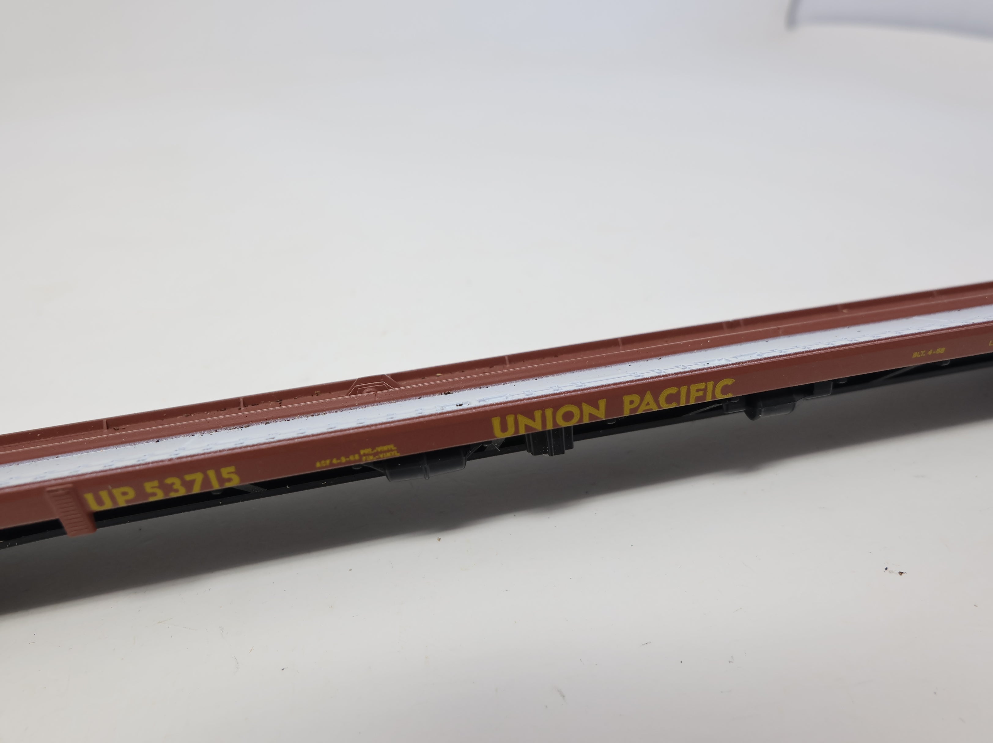 USED Athearn HO Scale Lot of 85' Flat Cars (rough) Pacific Southern, Cotton Belt, Union Pacifc (3 pcs)