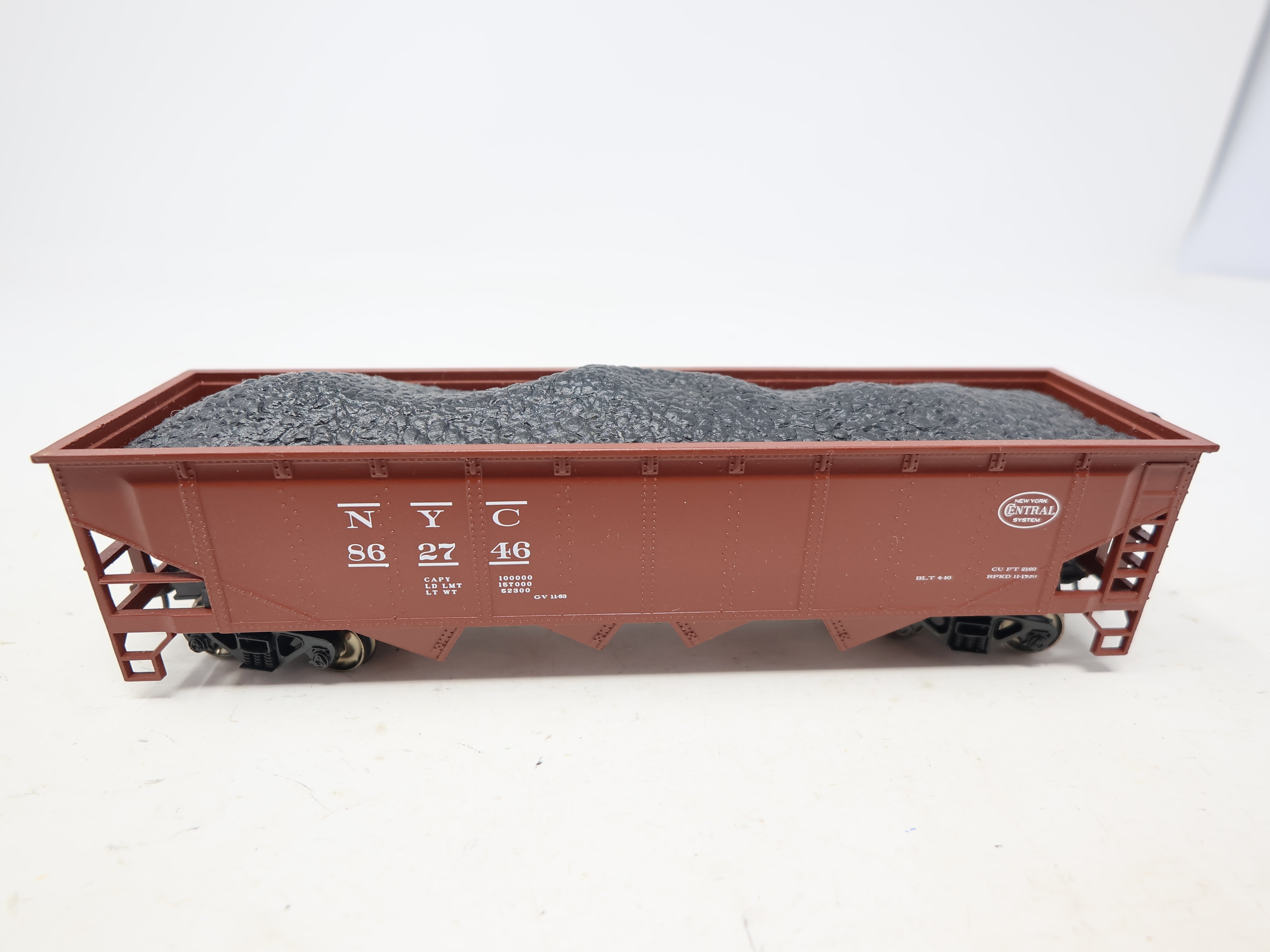 USED Bachmann 17620 HO Scale, 40' Quad Hopper, New York Central NYC #862746