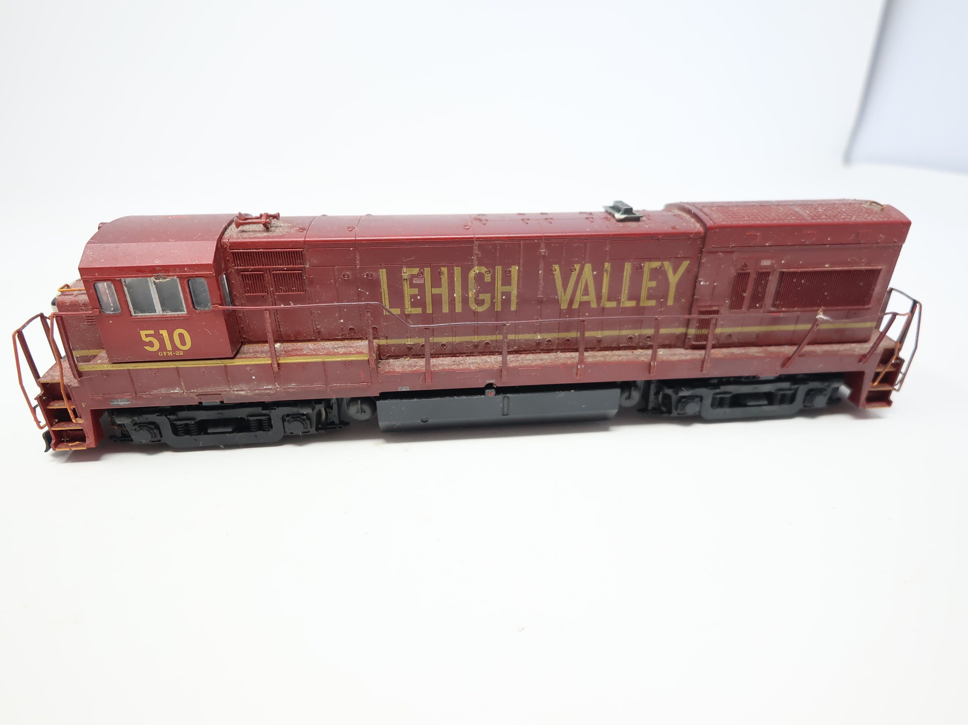 USED Atlas HO Scale U23B Diesel Locomotive Lehigh Valley #510 DC