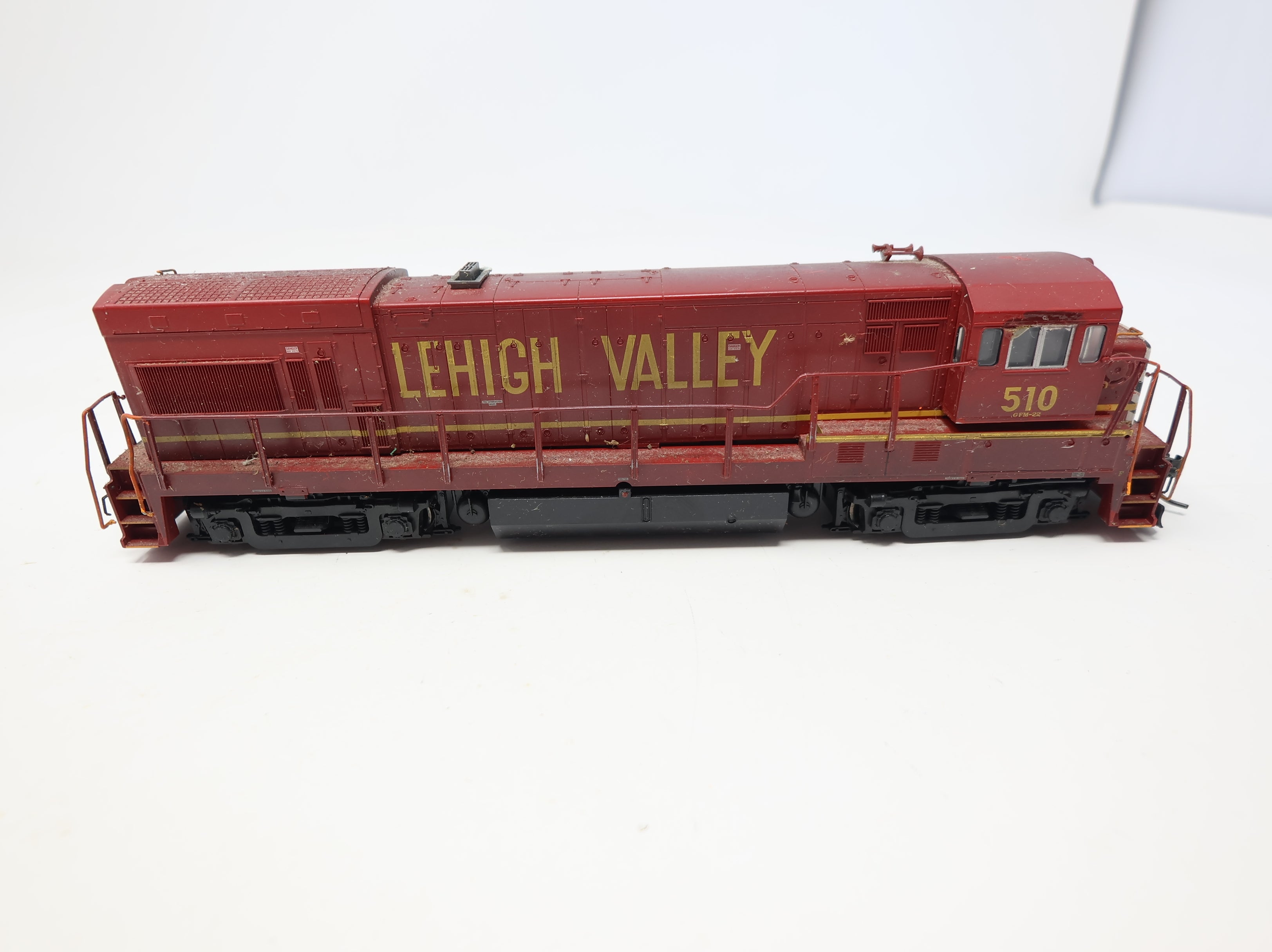 USED Atlas HO Scale U23B Diesel Locomotive Lehigh Valley #510 DC