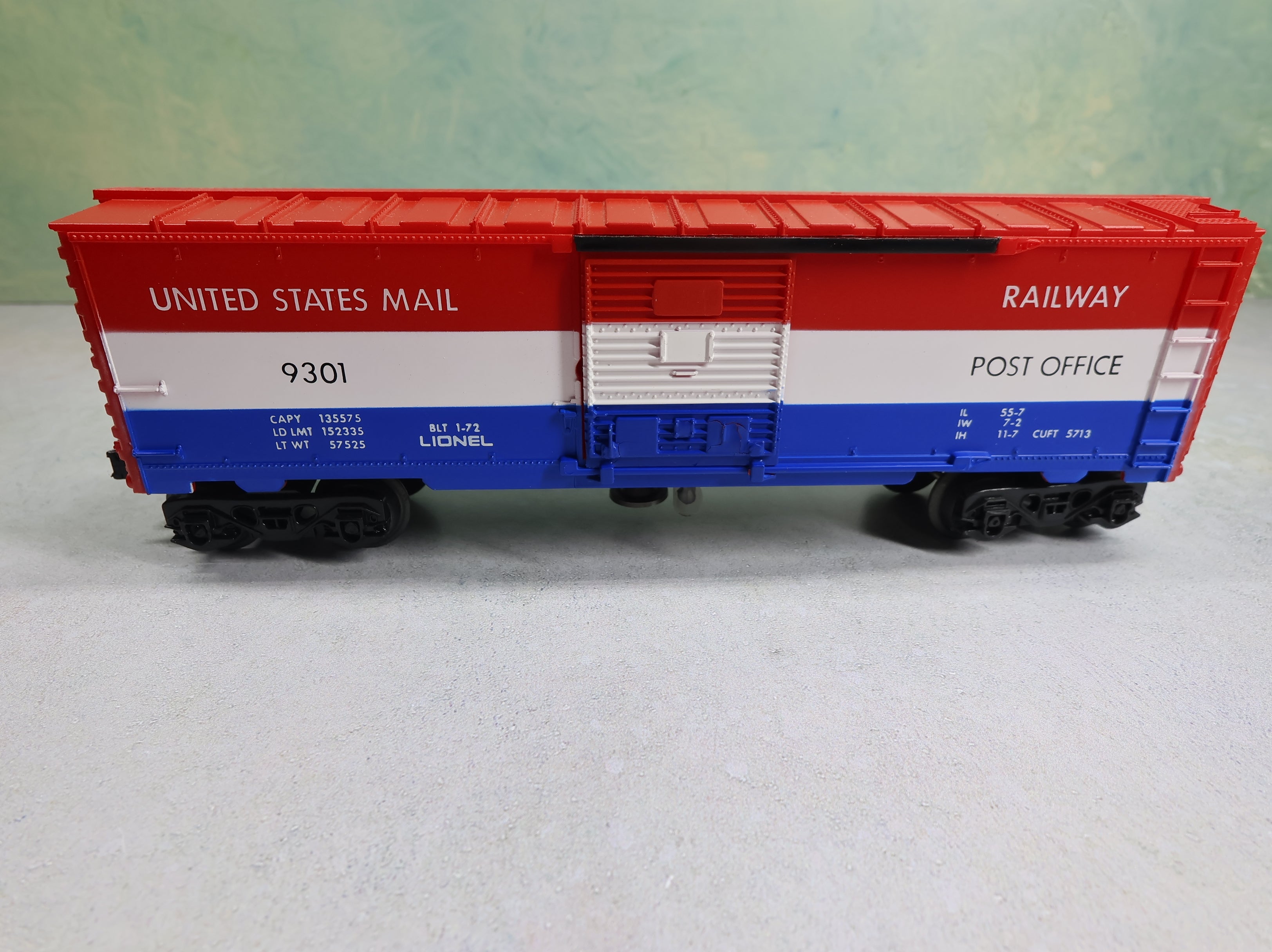 USED Lionel O Operating Mail Car United States Post Office #9301