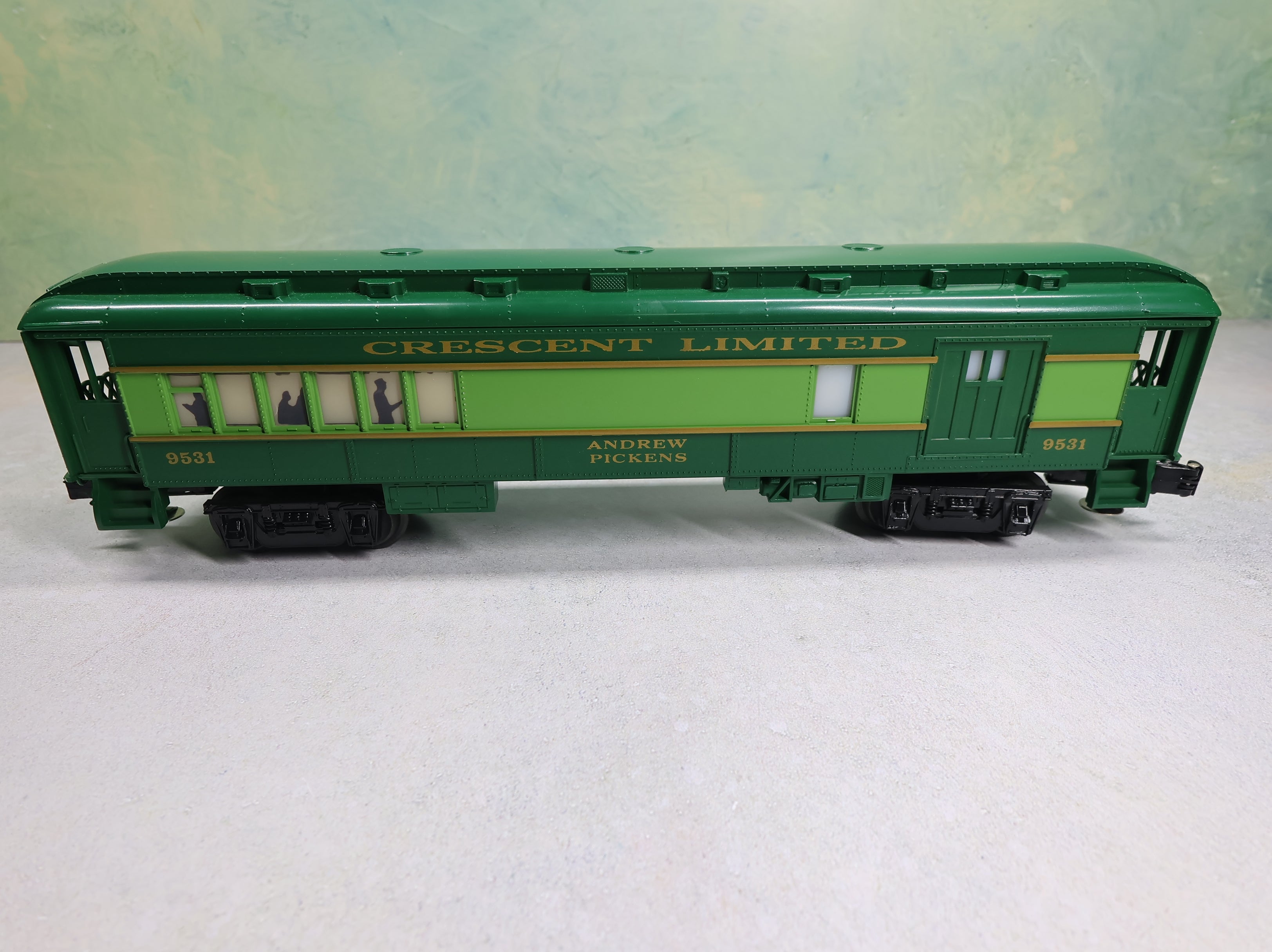 USED Lionel O Combo Passenger Car Southern Crescent Limited Andrew Pickens #9531