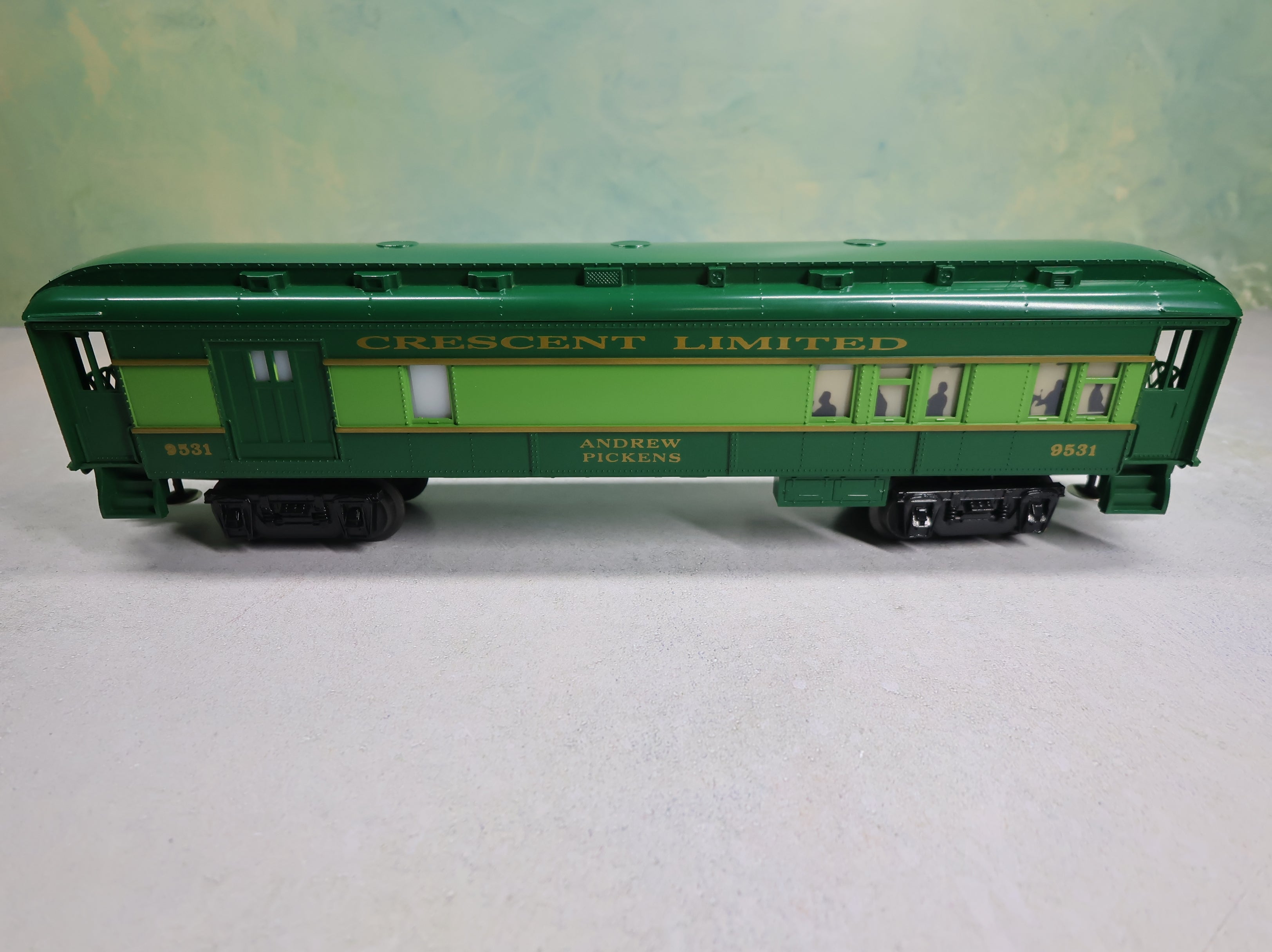 USED Lionel O Combo Passenger Car Southern Crescent Limited Andrew Pickens #9531