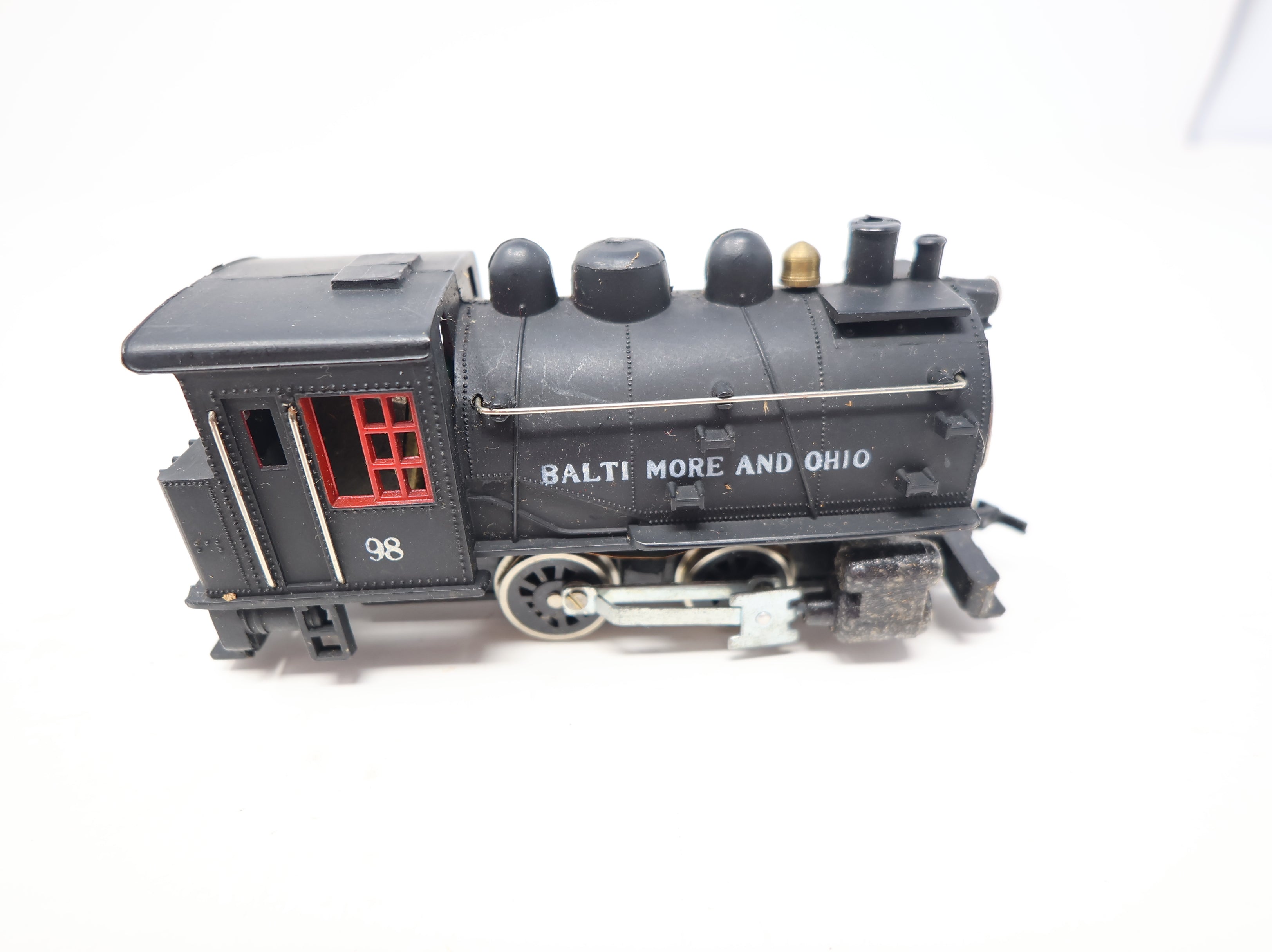 USED Life-Like HO Scale Dockside Engine Baltimore and Ohio #98 Parts/Repairs DC