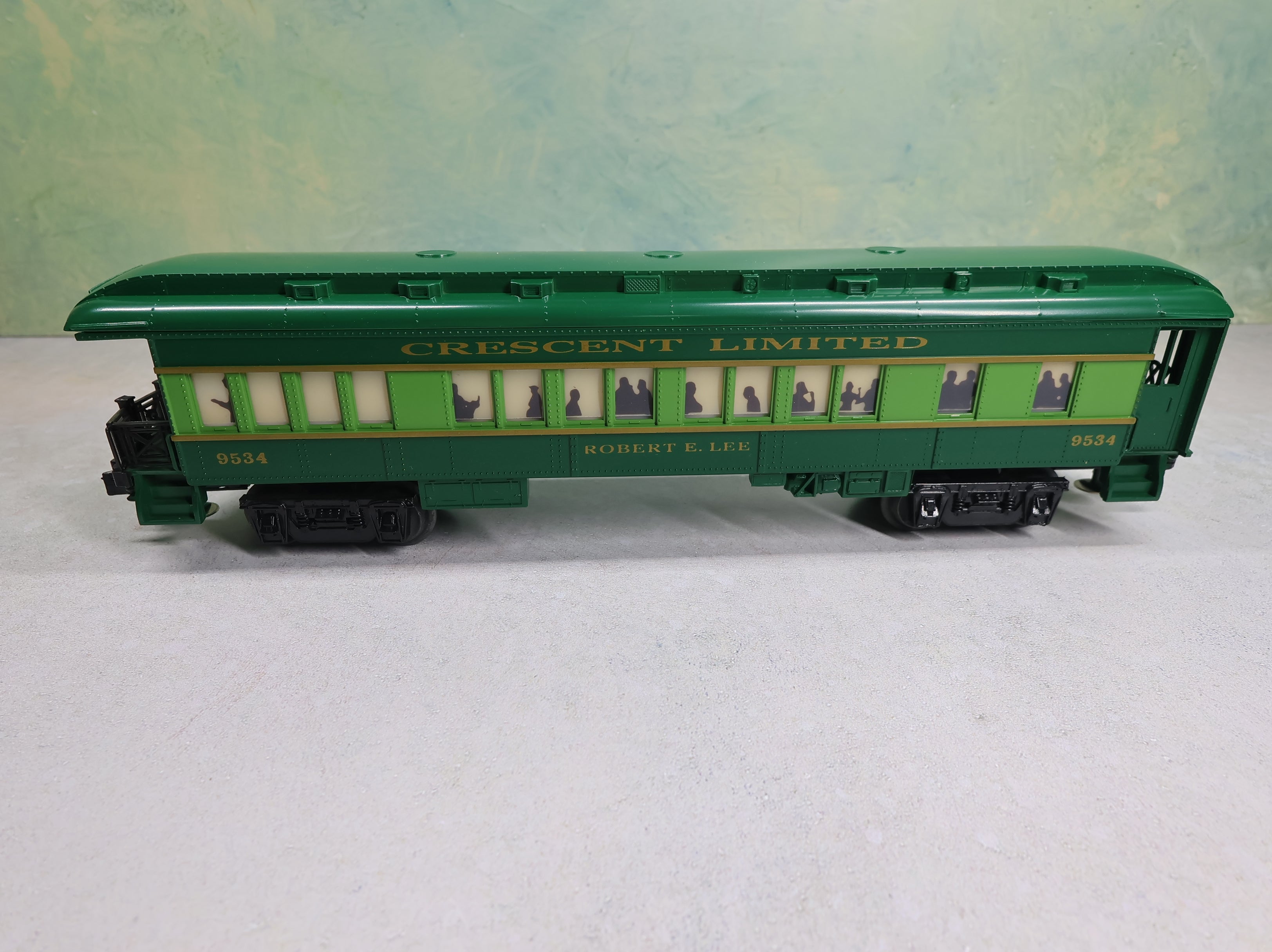 USED Lionel O Observation Passenger Car Southern Crescent Limited Robert E Lee #9534