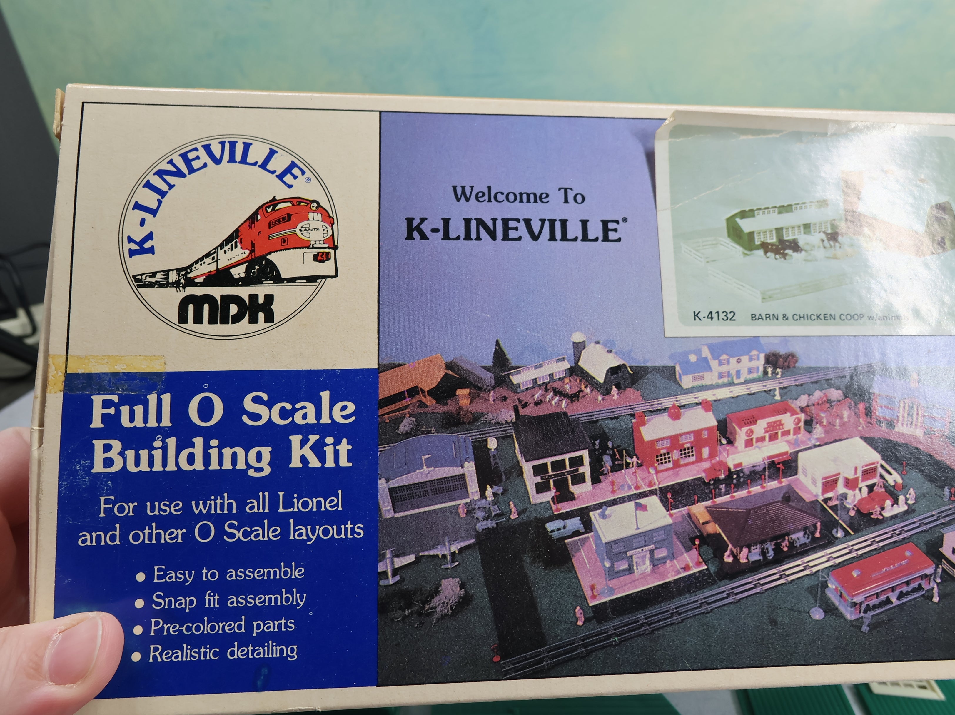 USED K-Line 4132 O Barn & Chicken Coop KIT