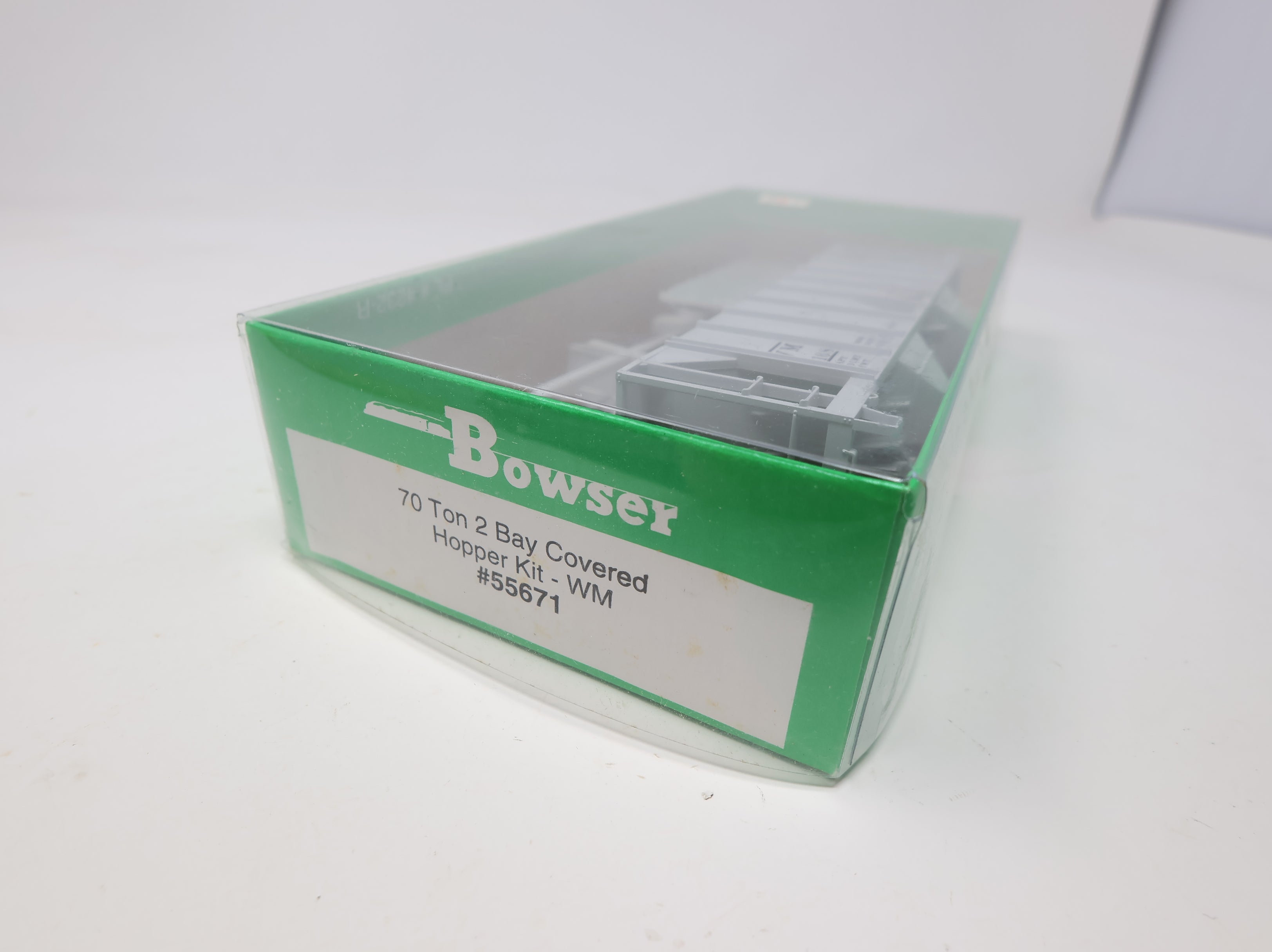 Bowser HO Scale 70T 2 Bay Covered Hopper Western Maryland WM #5168 KIT