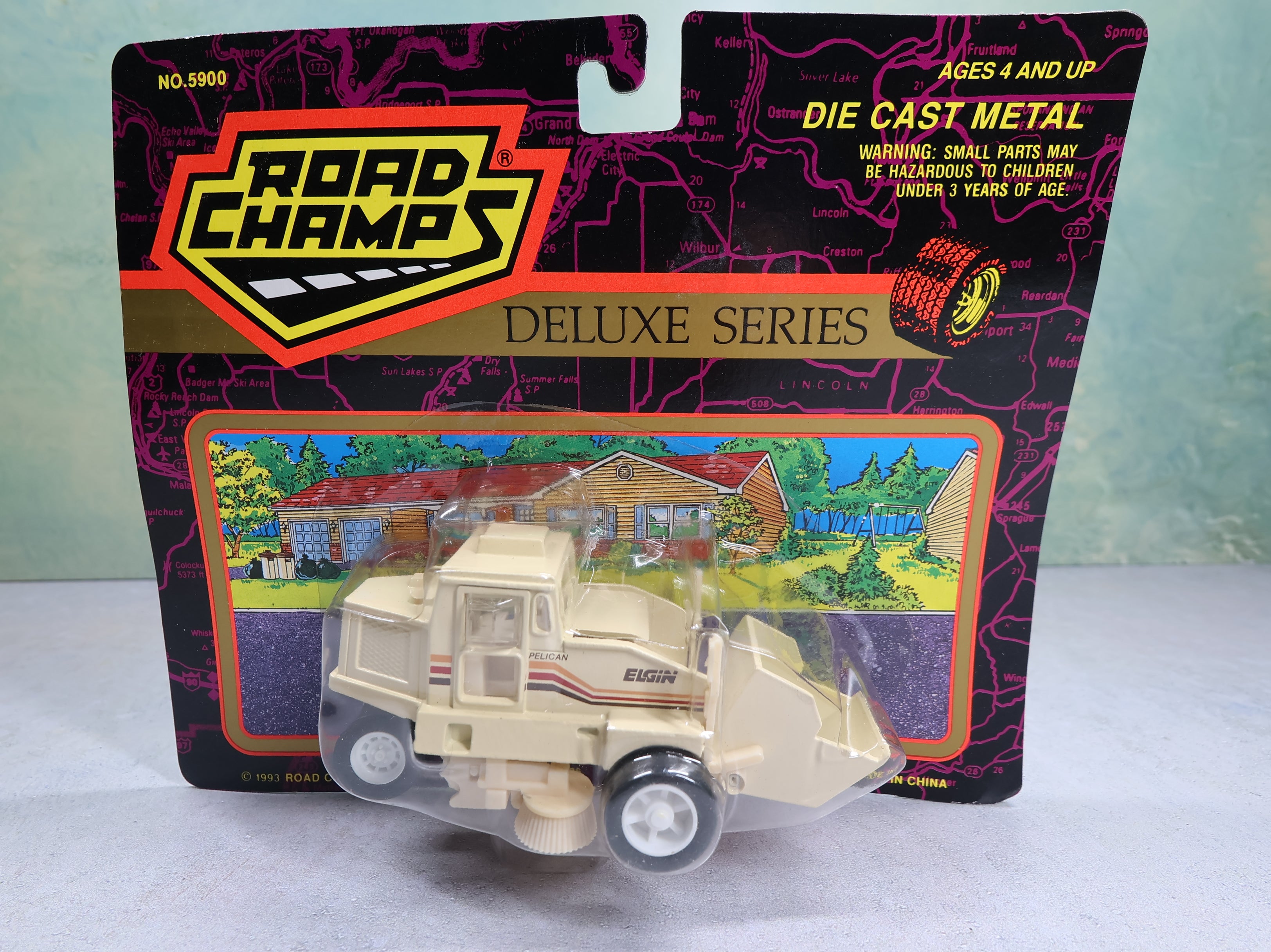 Road Champs 5900 Elgin Pelican Equipment Deluxe Series Die Cast Metal