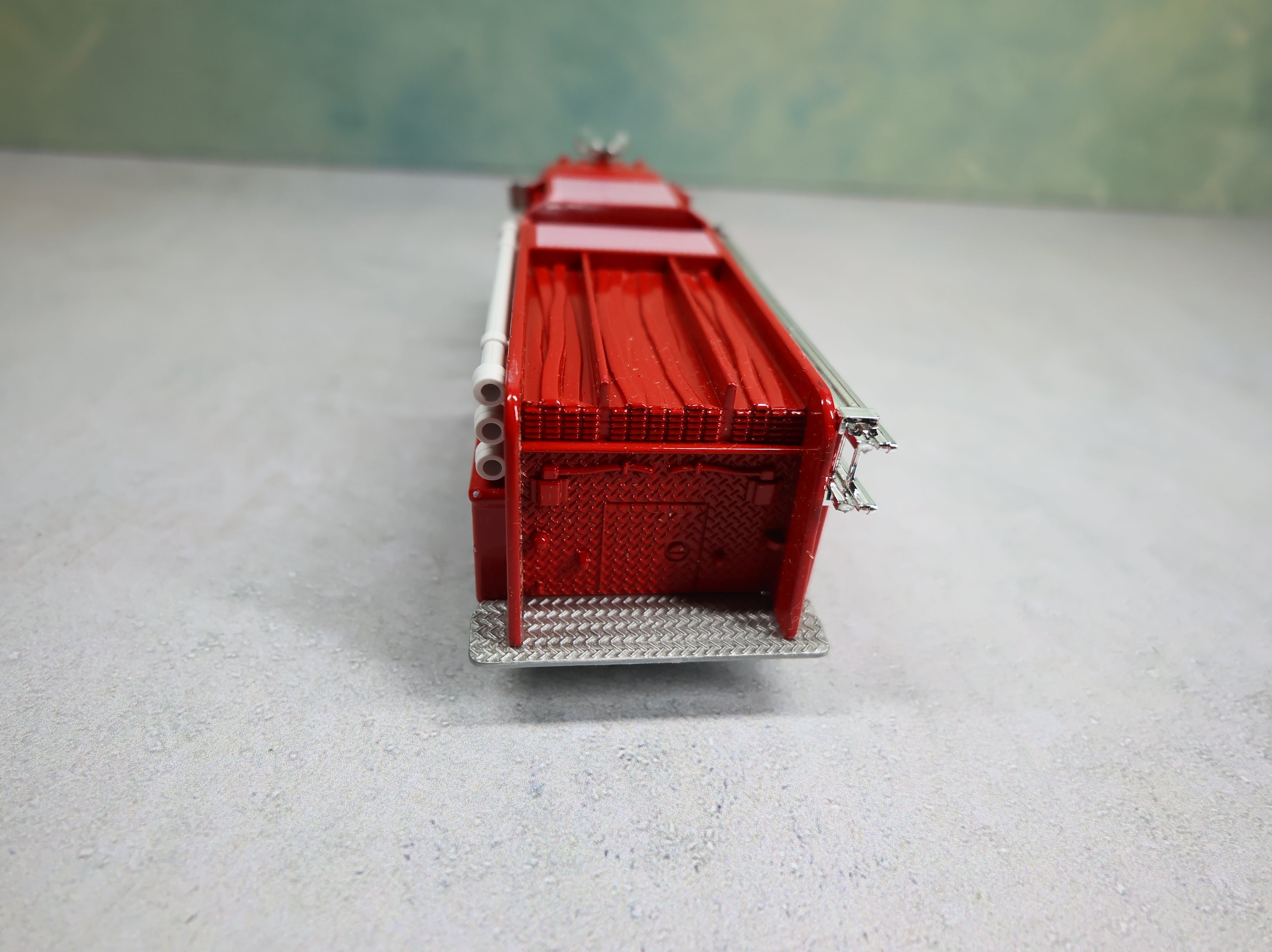 USED Solido 3106 1:60 Die-Cast Fire Truck Mack Pompiers