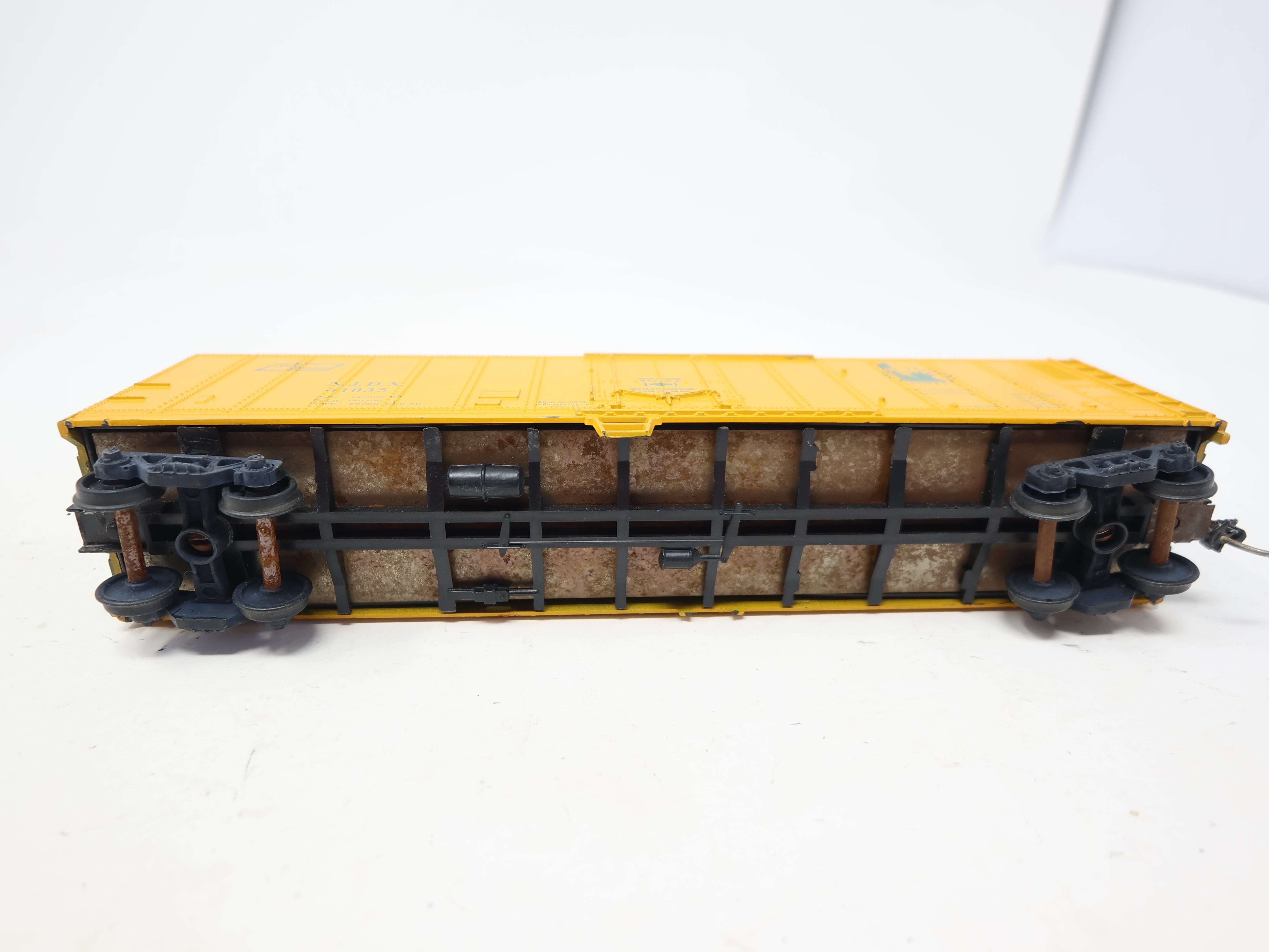 USED Athearn HO Scale, 50' Box Car, New Jersey Transit NJDX #41035