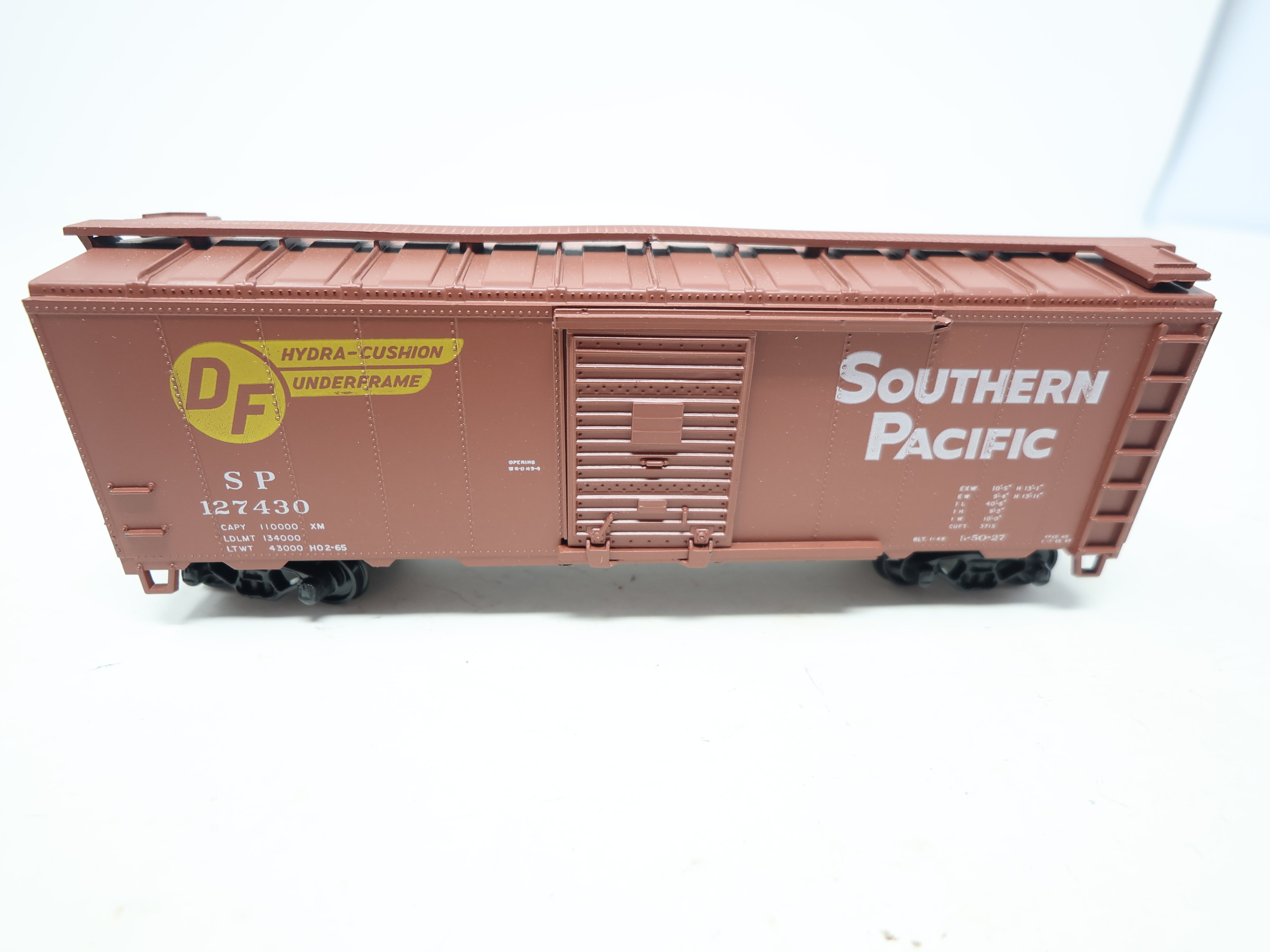 USED Athearn 1205 HO Scale, 40' Box Car, Southern Pacific SP #127430