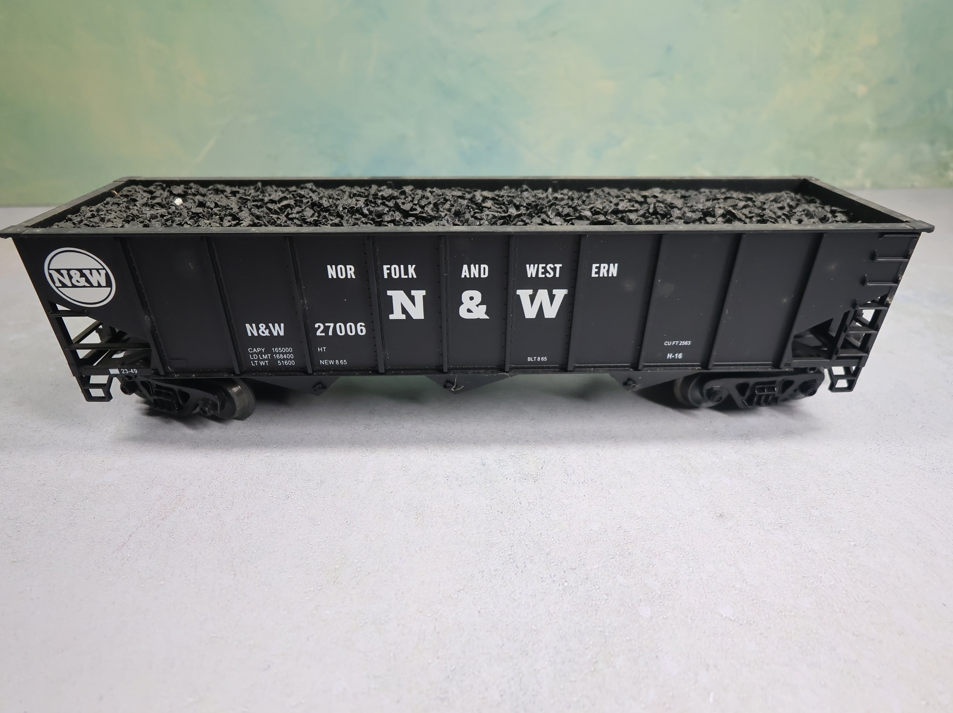 USED Weaver U18003L O 3 Bay 9 Panel Hopper Norfolk & Western N&W #27006