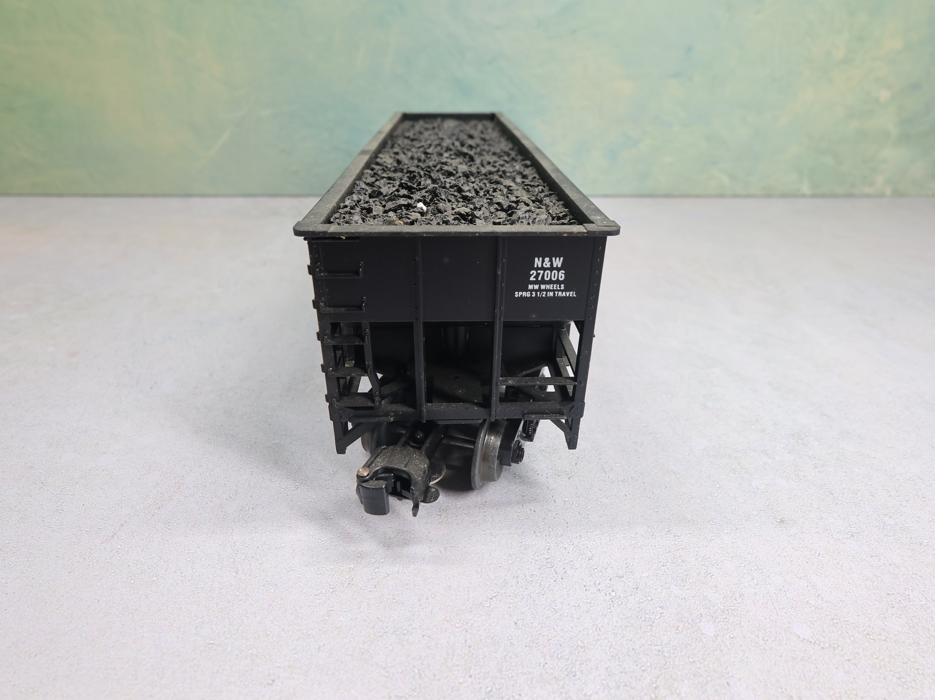 USED Weaver U18003L O 3 Bay 9 Panel Hopper Norfolk & Western N&W #27006