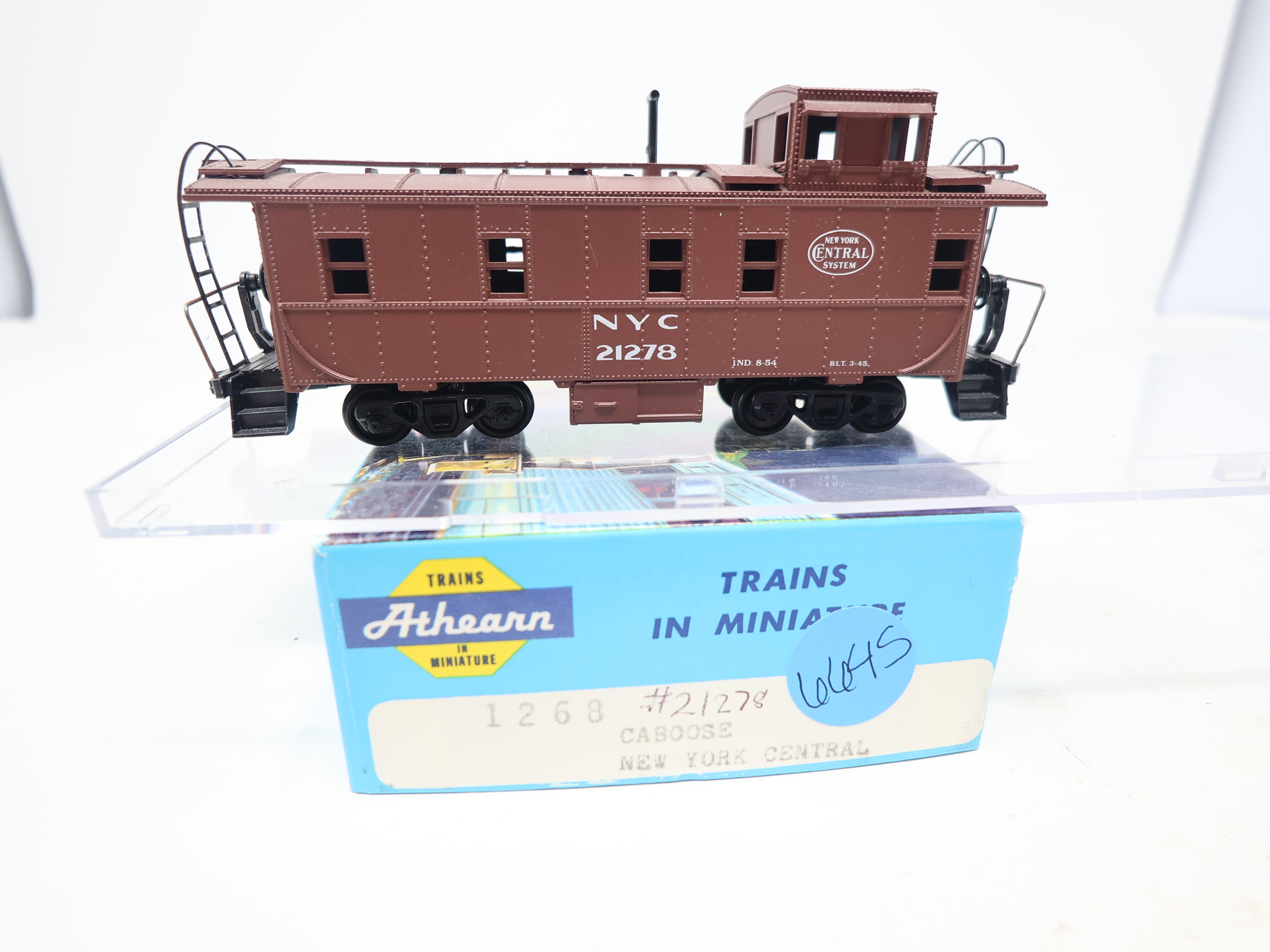 USED Athearn 1268 HO Scale, Caboose, New York Central NYC #21278