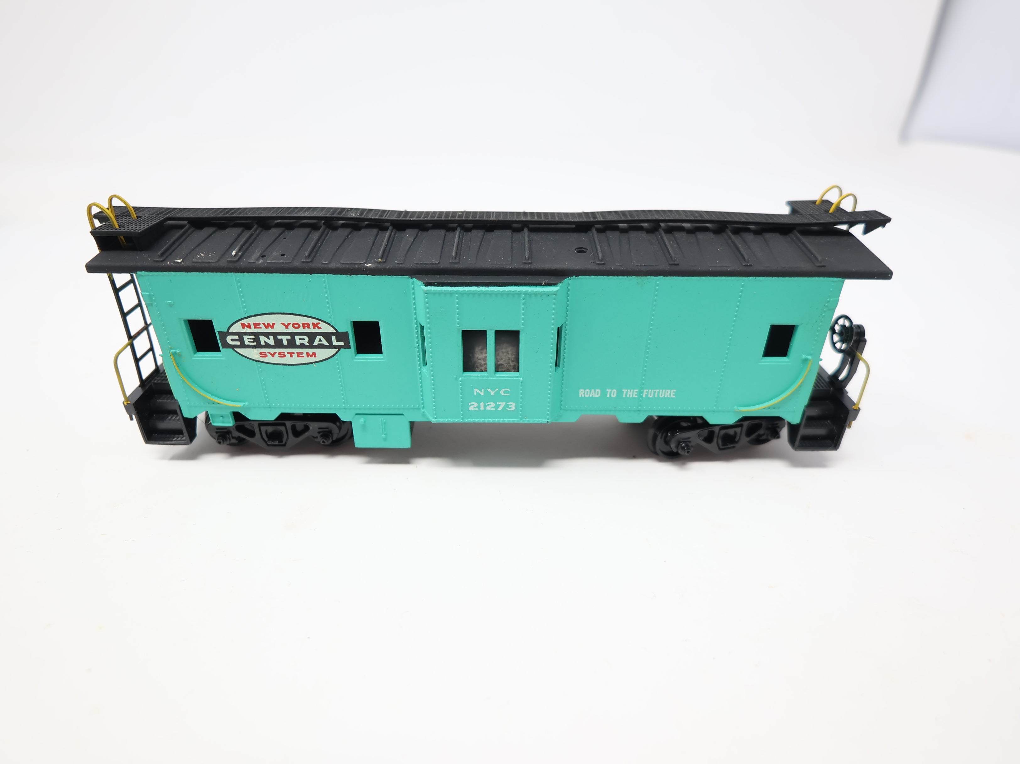 USED Athearn HO Scale Bay Window Caboose New York Central NYC #21273 Gold Spike Hobbies Custom