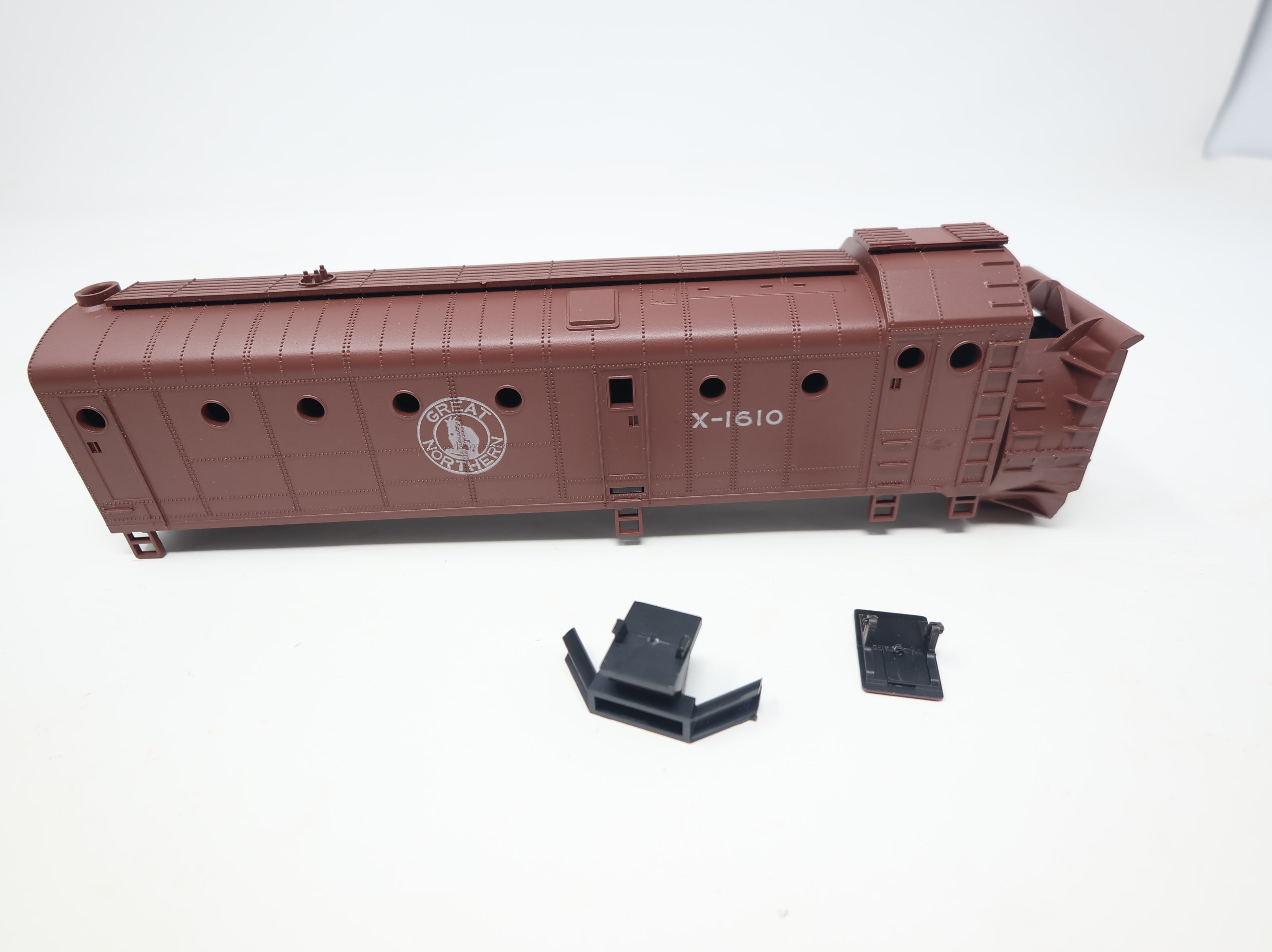 USED Athearn 1196 HO Scale Rotary Plow Great Northern #X-1610 KIT