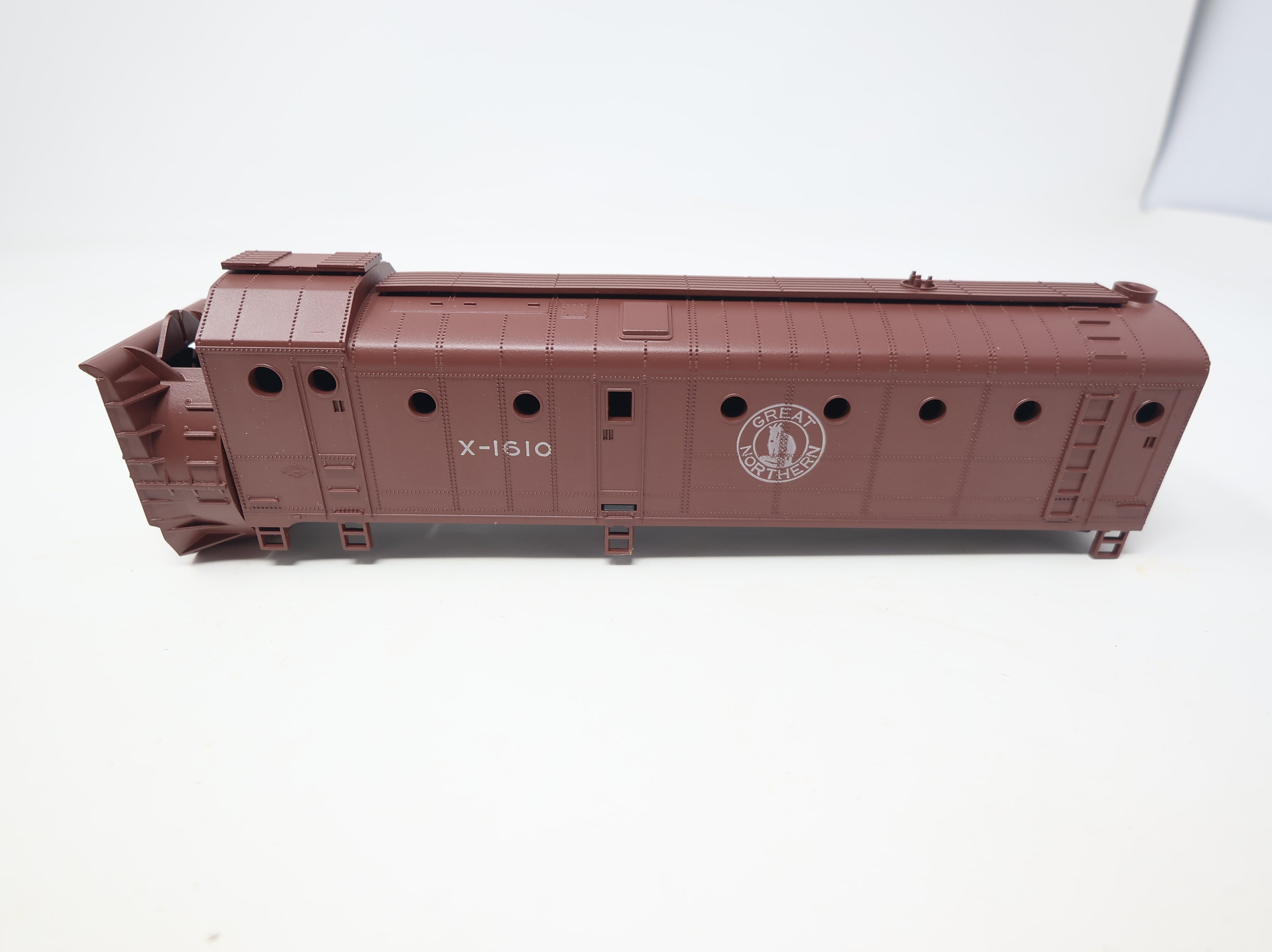 USED Athearn 1196 HO Scale Rotary Plow Great Northern #X-1610 KIT