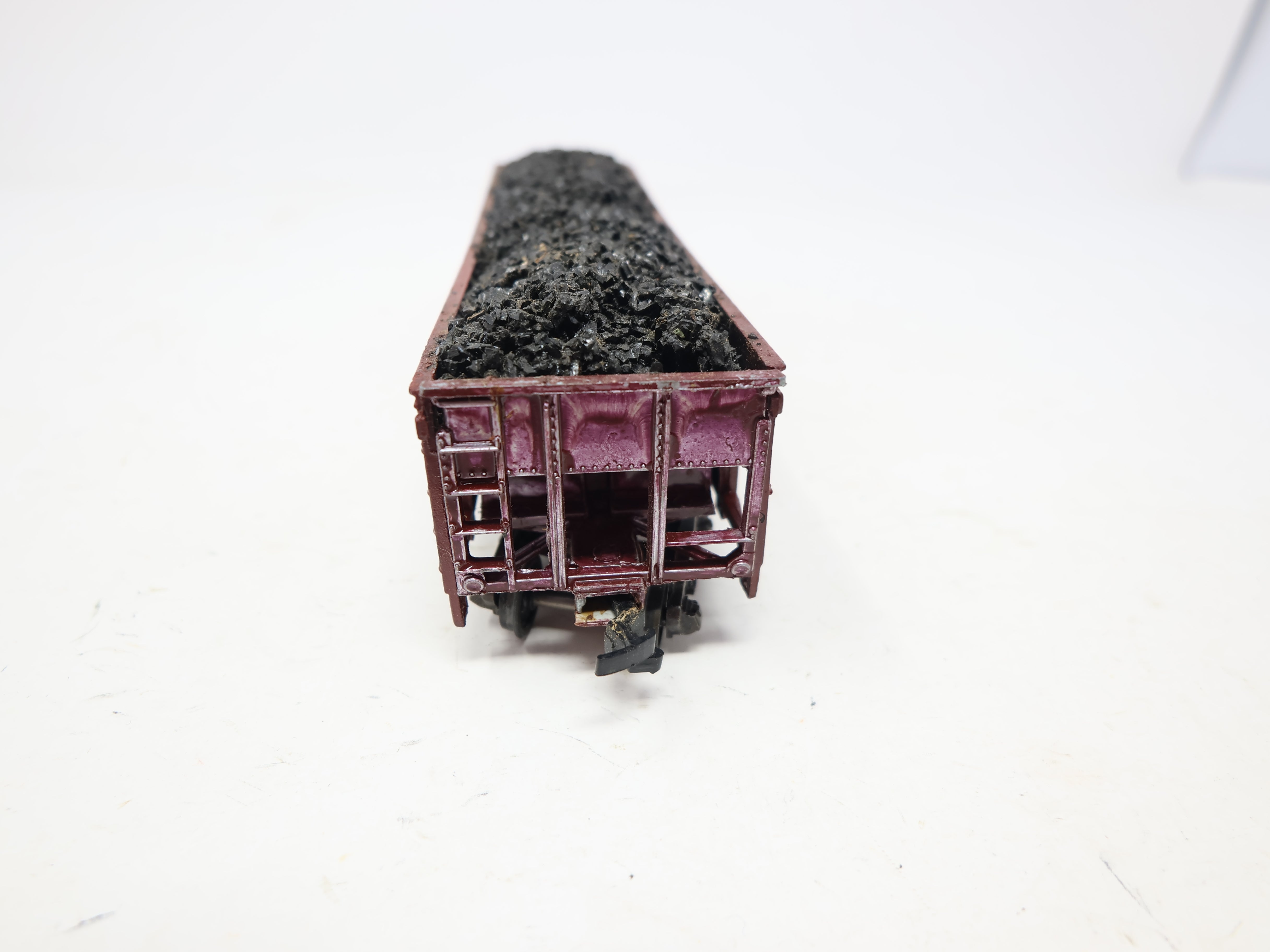 USED HO Scale, 3 Bay Open Hopper w/ Coal Load (metal), New York Central NYC #904369