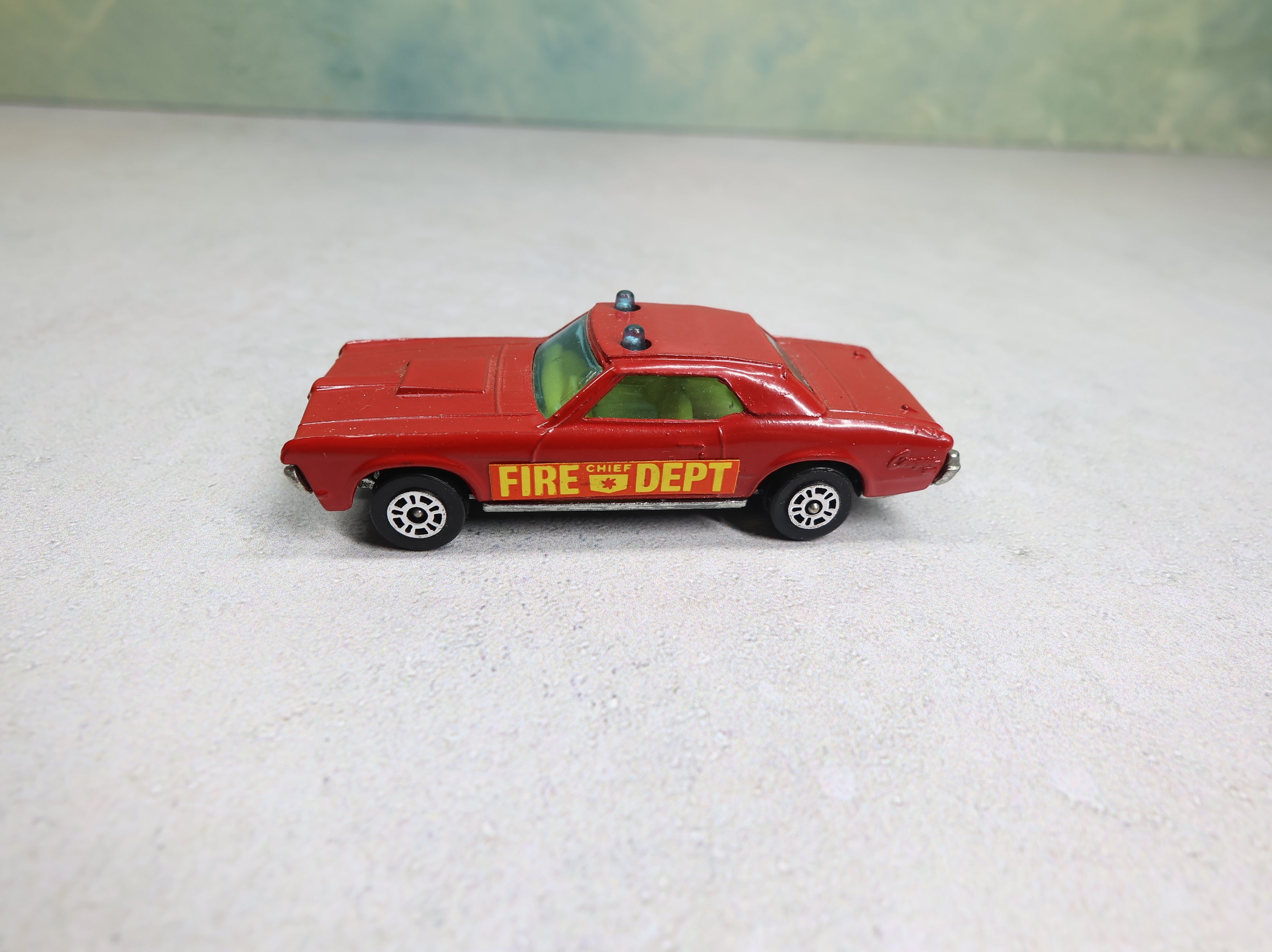 USED Corgi Mercury Cougar XR7 Fire Dept