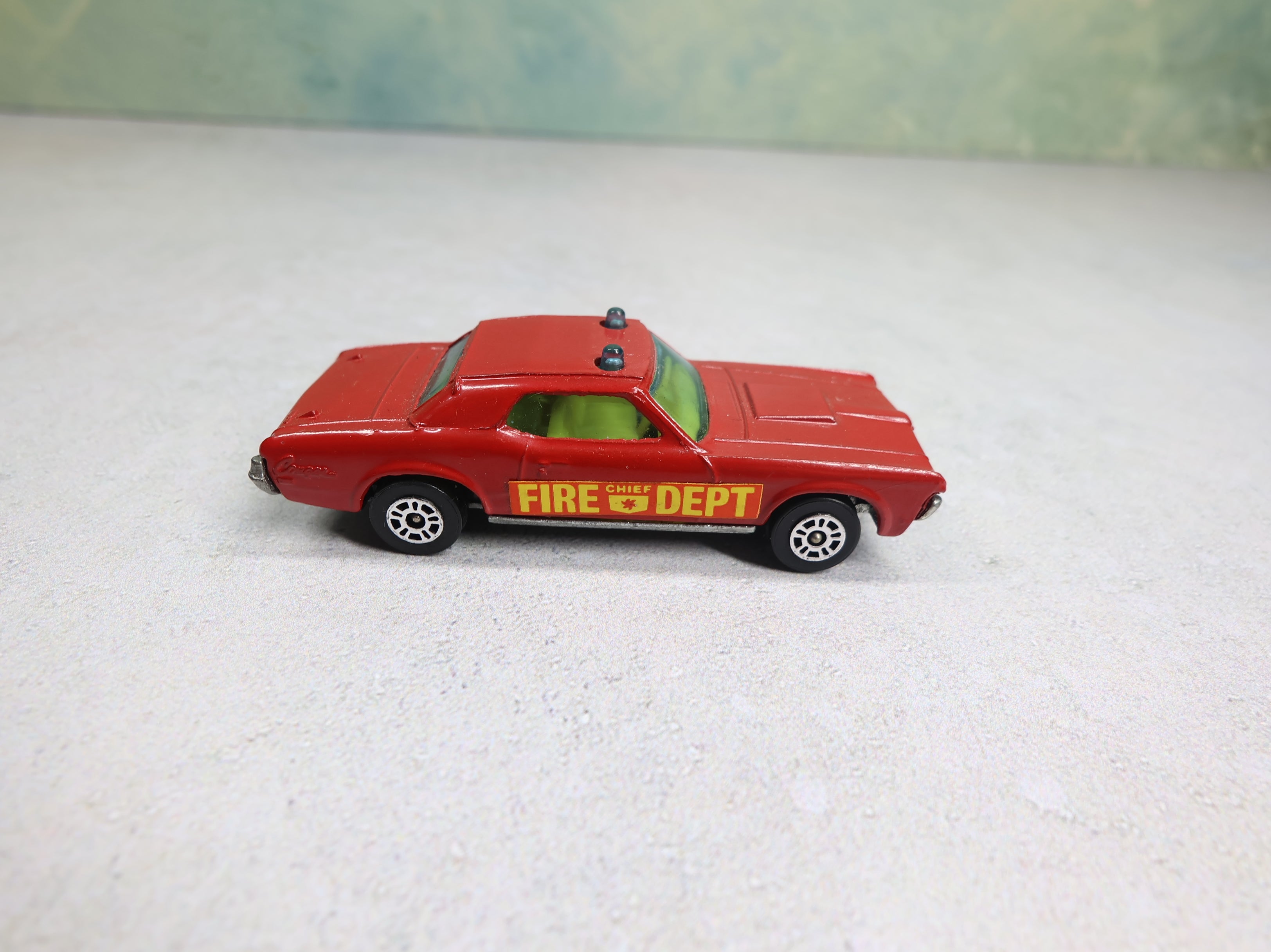 USED Corgi Mercury Cougar XR7 Fire Dept