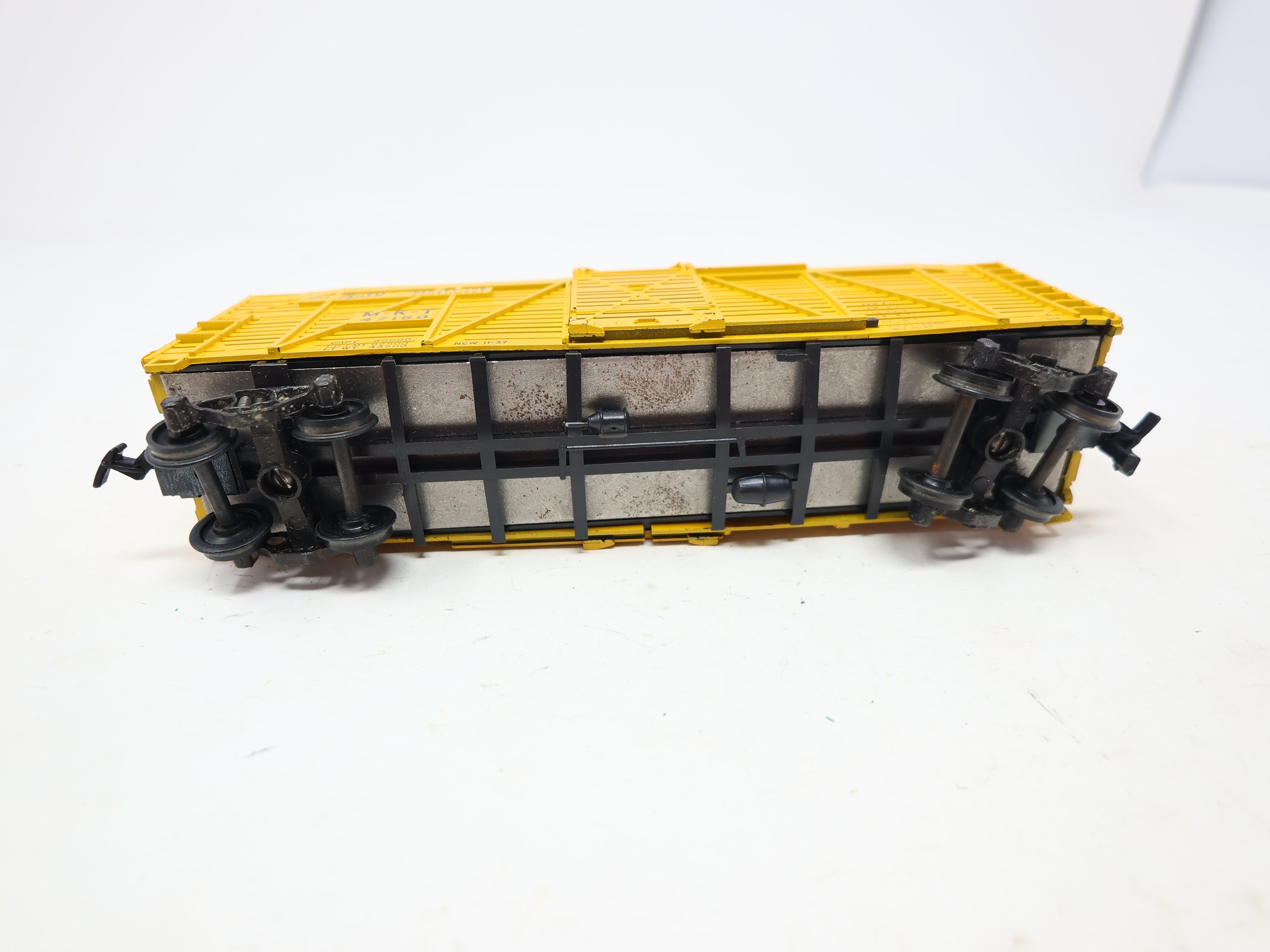 USED Athearn HO Scale, 40' Stock Car, Missouri-Kansas-Texas MKT #47150