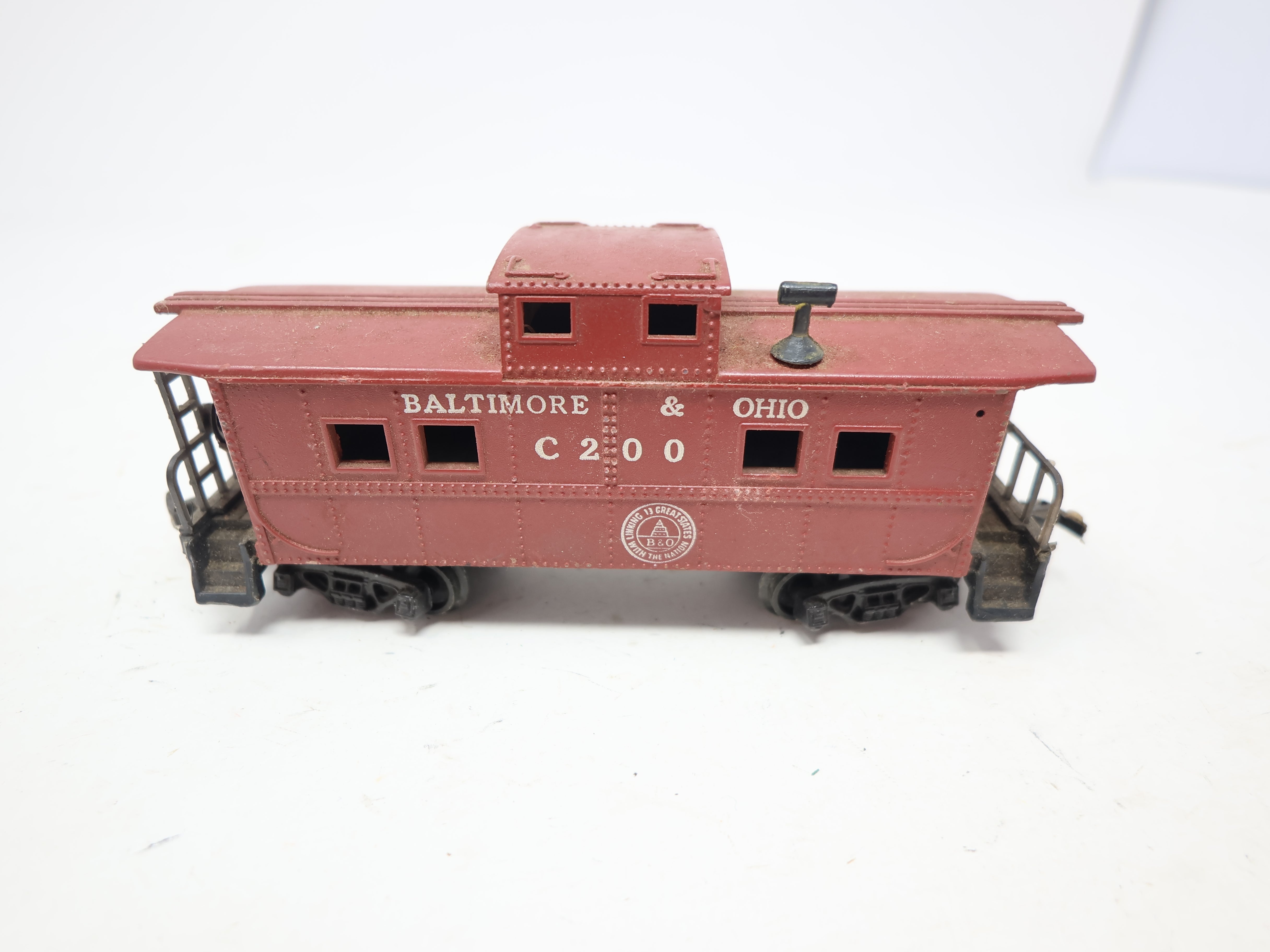 USED HO Scale, Caboose, Baltimore and Ohio BO #C200