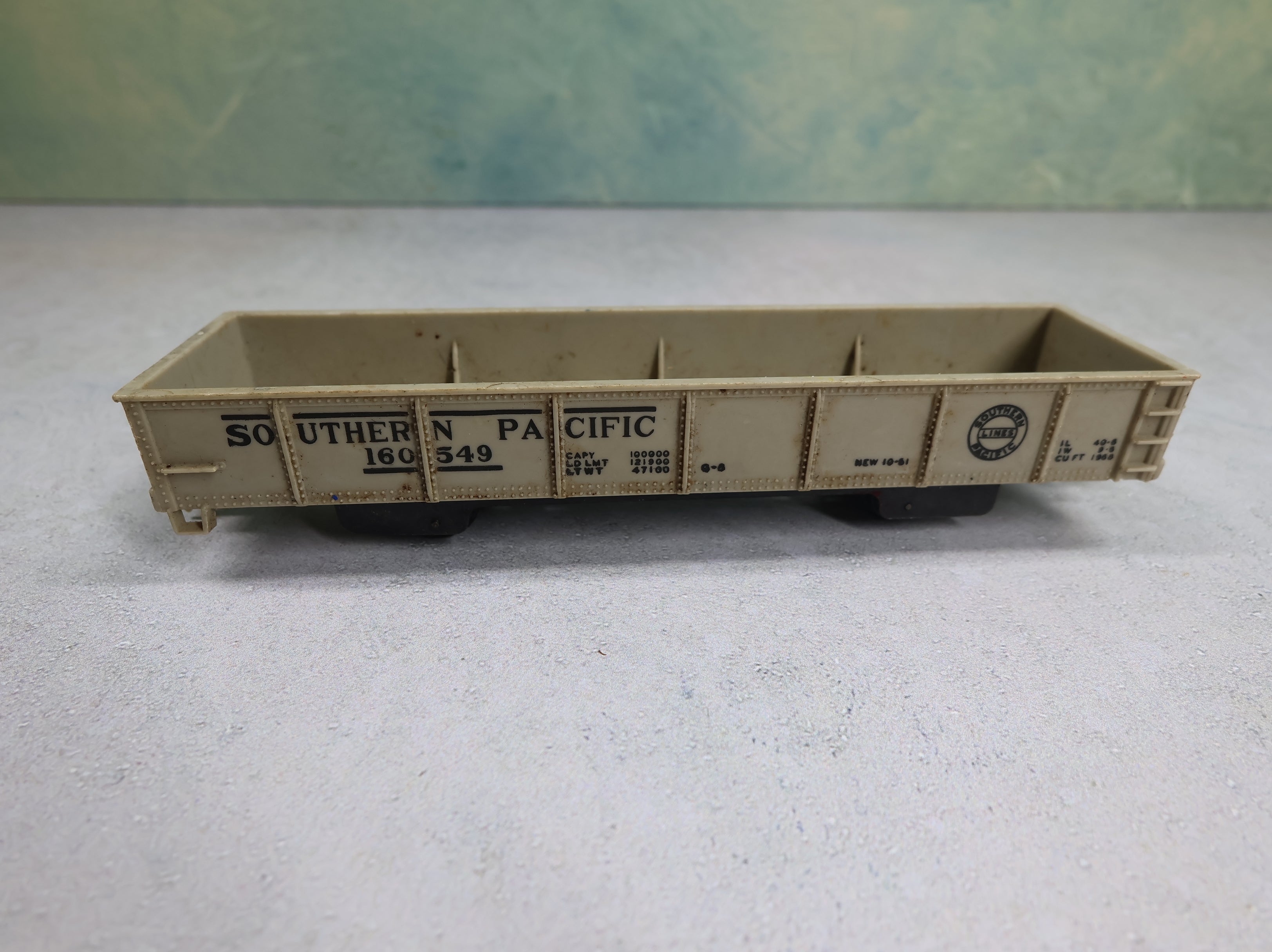 USED Varney HO Scale Gondola Southern Pacific #160549