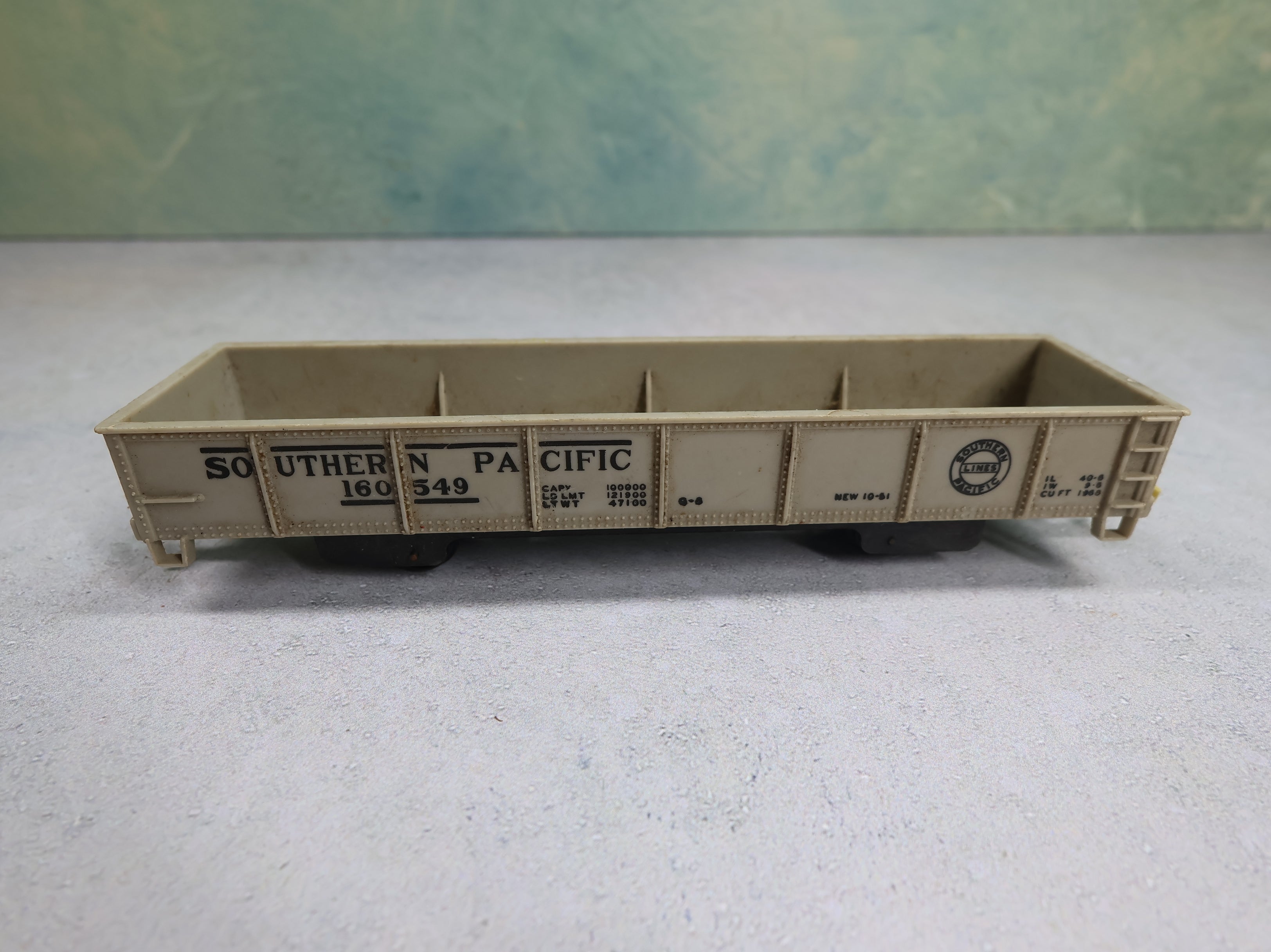 USED Varney HO Scale Gondola Southern Pacific #160549