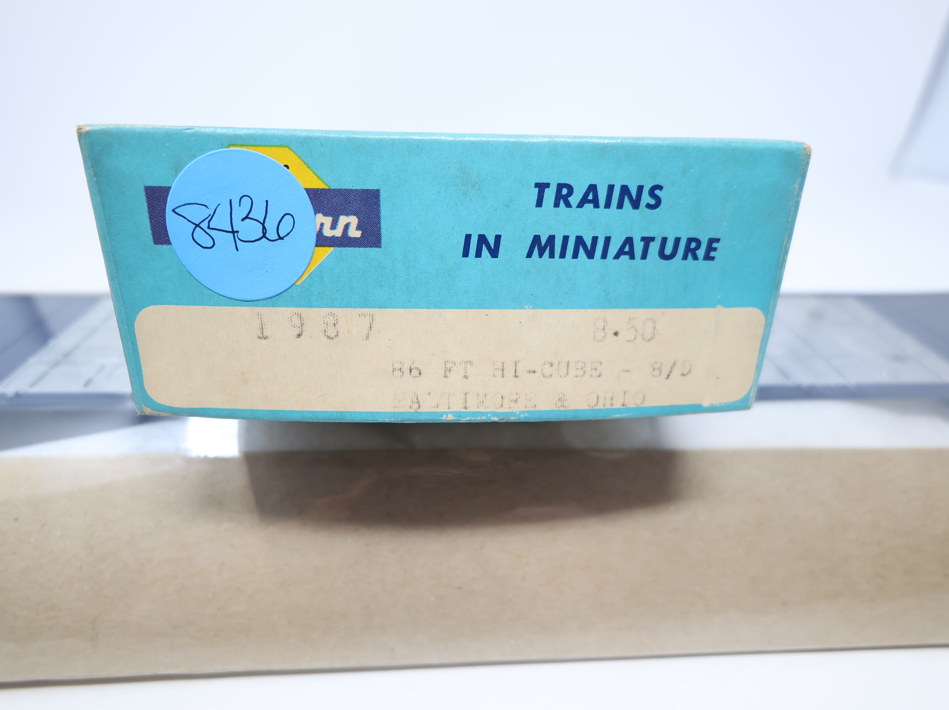 USED Athearn 1987 HO Scale 86' Hi-Cube Box Car Baltimore and Ohio B&O #493024 Sealed KIT