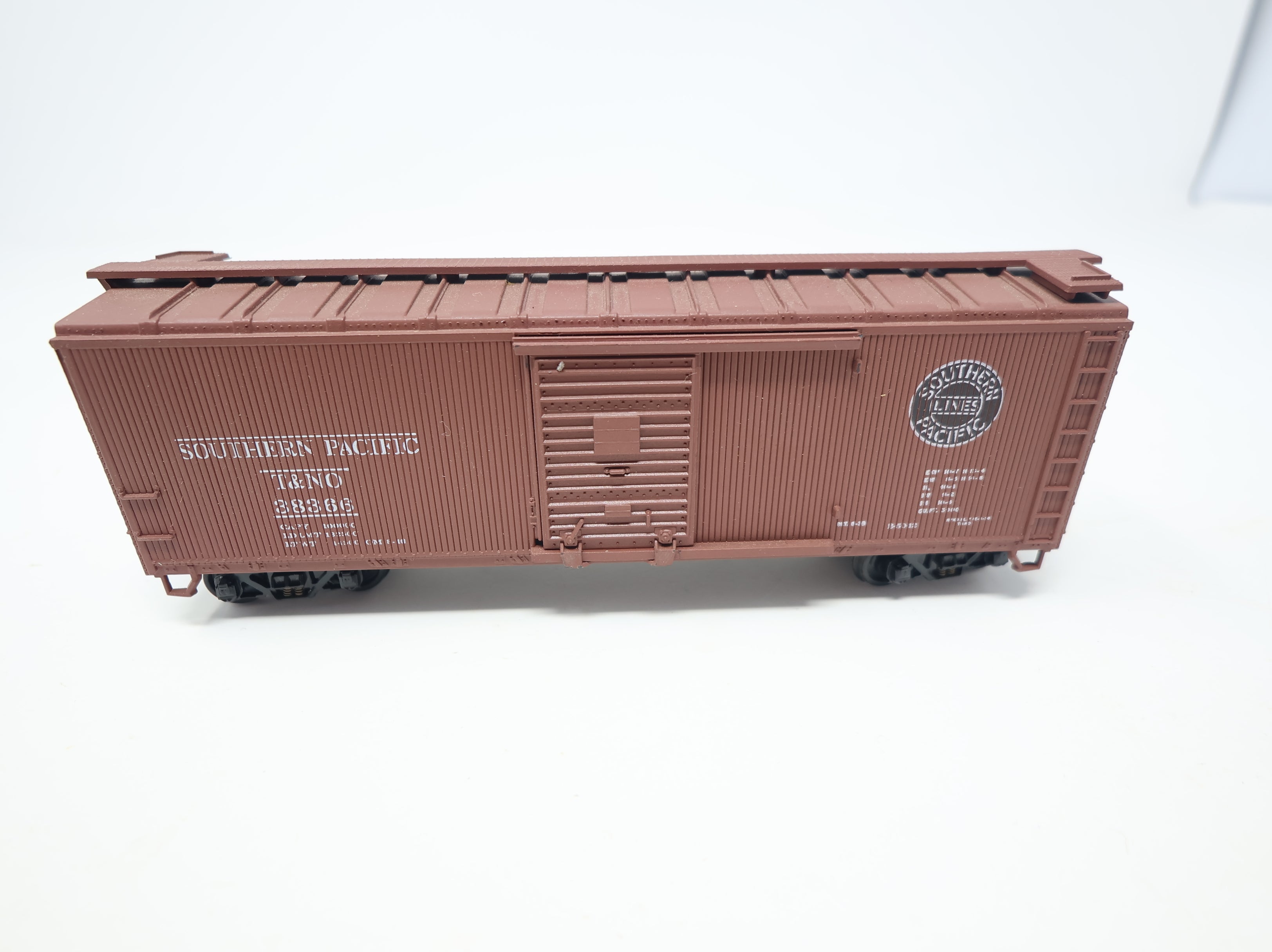 USED Athearn HO Scale 40' Wooden Box Car Southern Pacific T&NO #38366