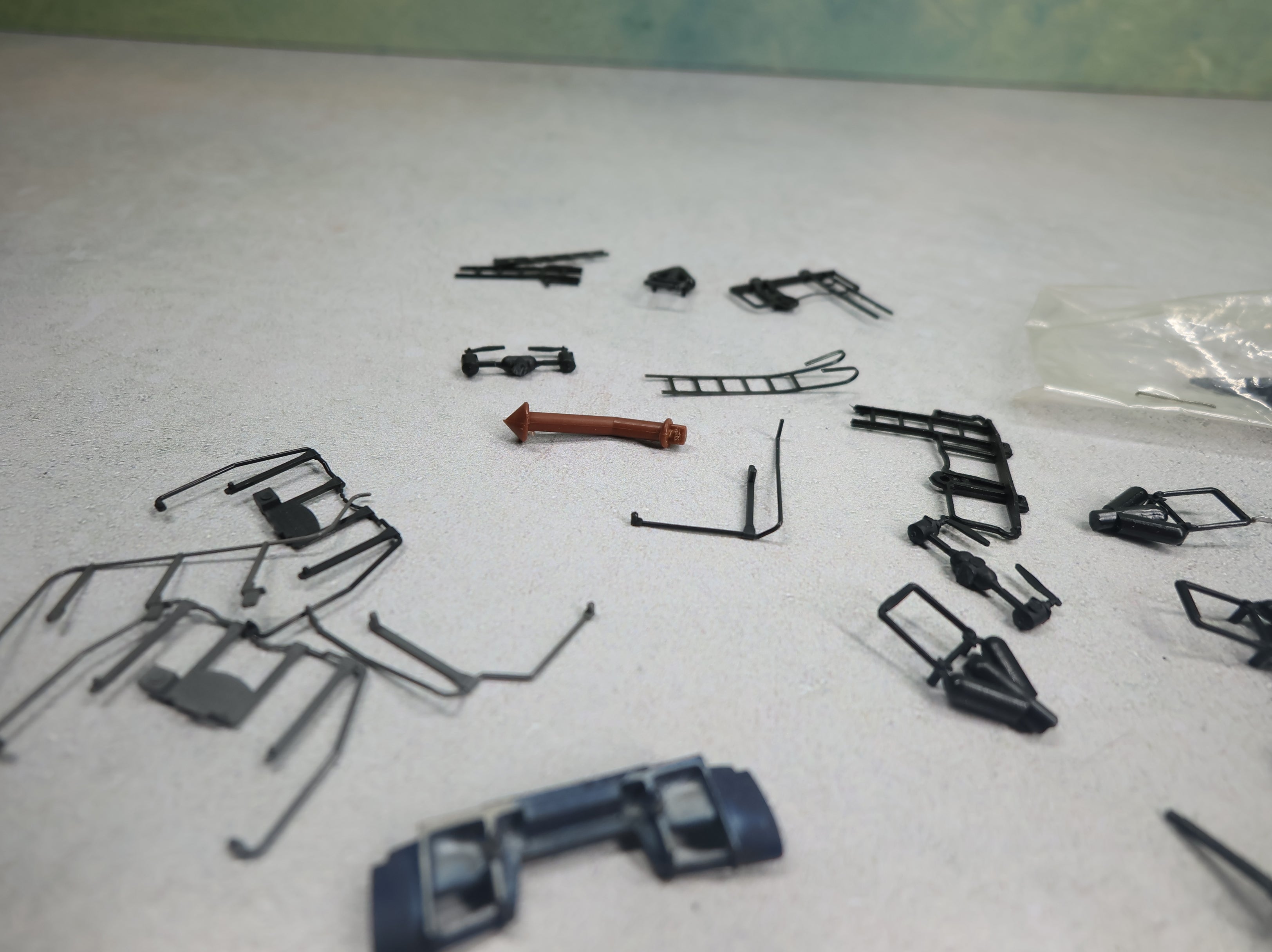 USED HO Scale Parts For Various Cabooses & More