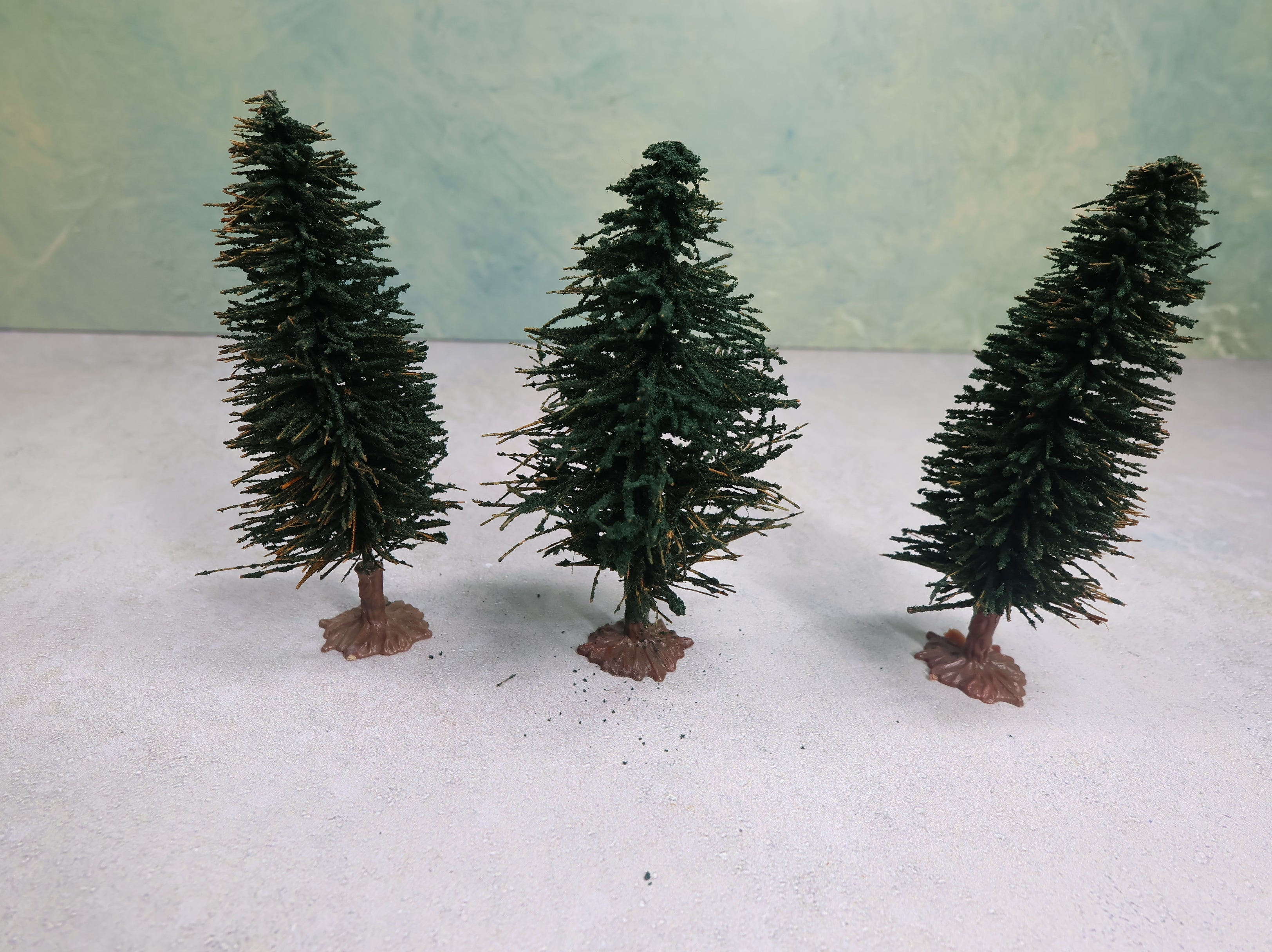 USED Life-Like MULTI Scale Tree Assortment (3 pcs)