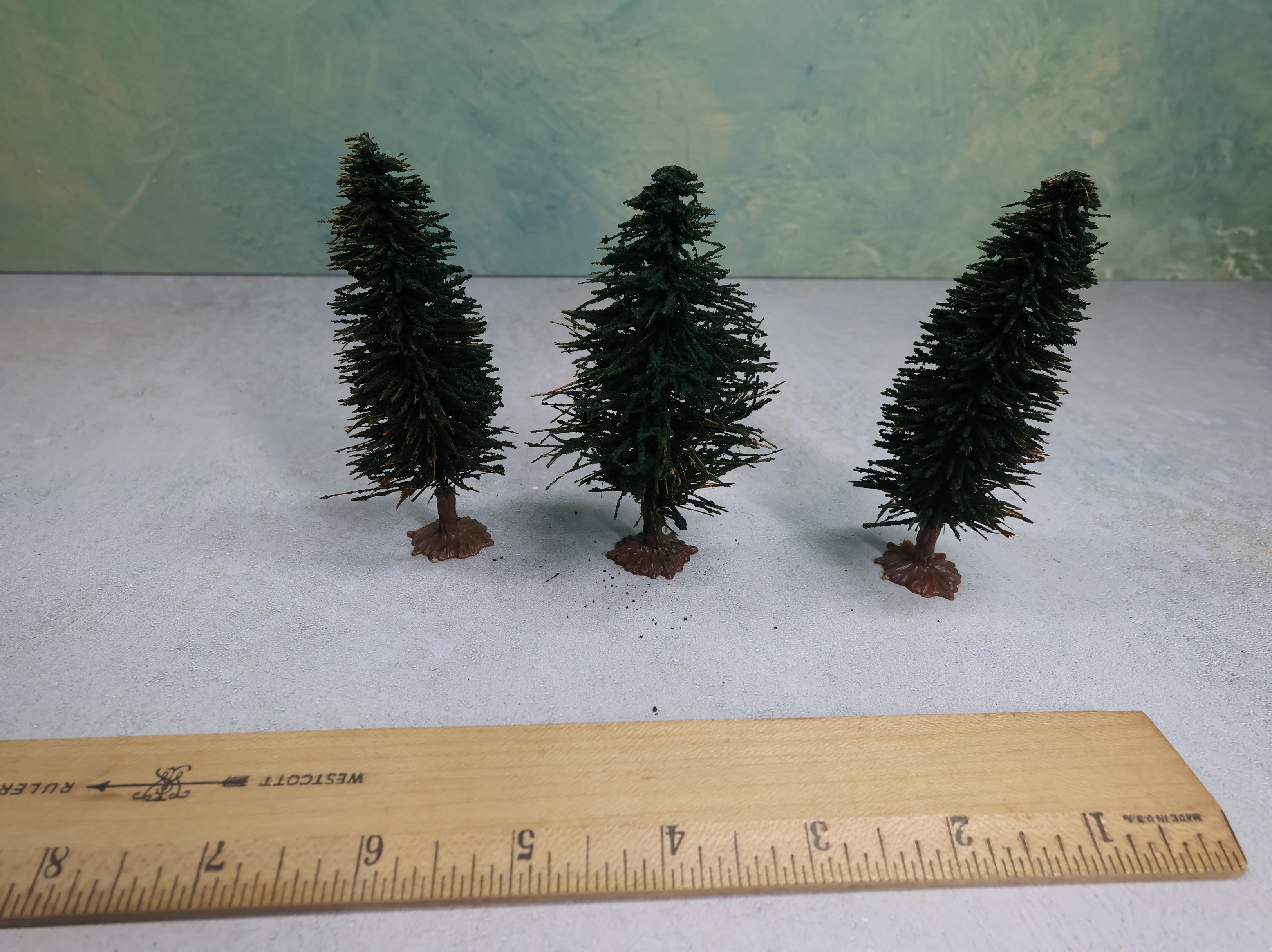 USED Life-Like MULTI Scale Tree Assortment (3 pcs)