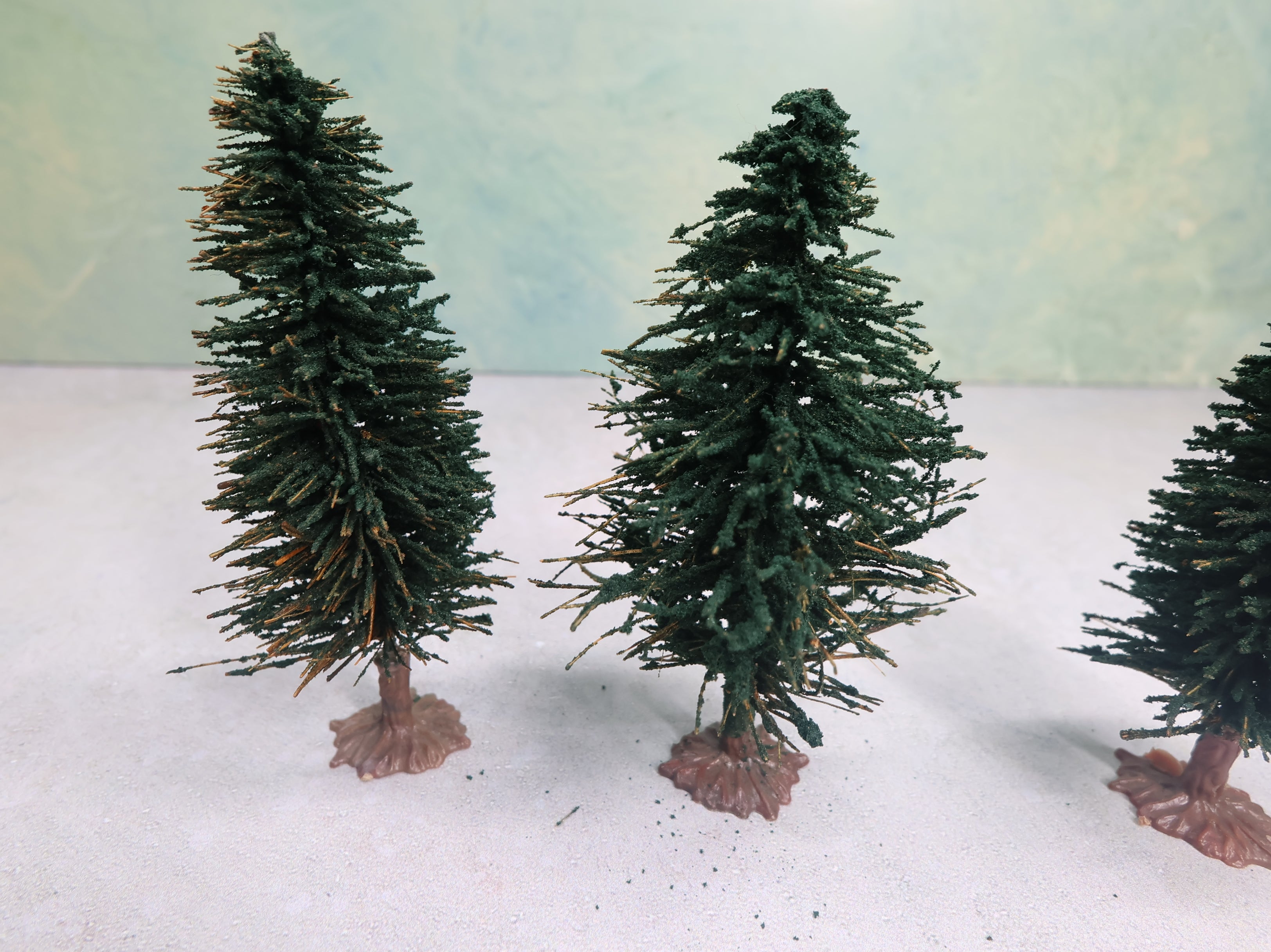 USED Life-Like MULTI Scale Tree Assortment (3 pcs)