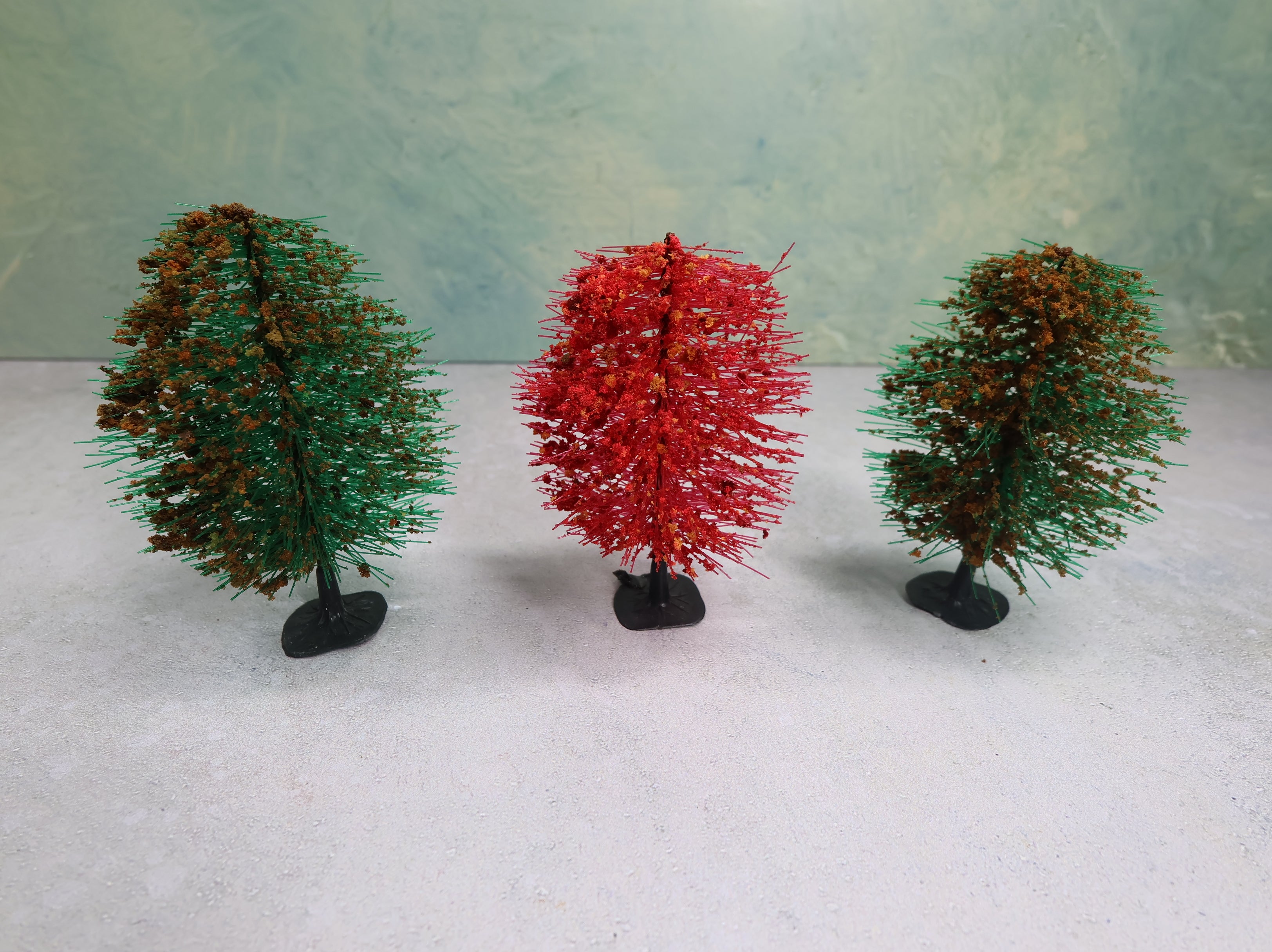 USED Life-Like MULTI Scale Tree Assortment (3 pcs)