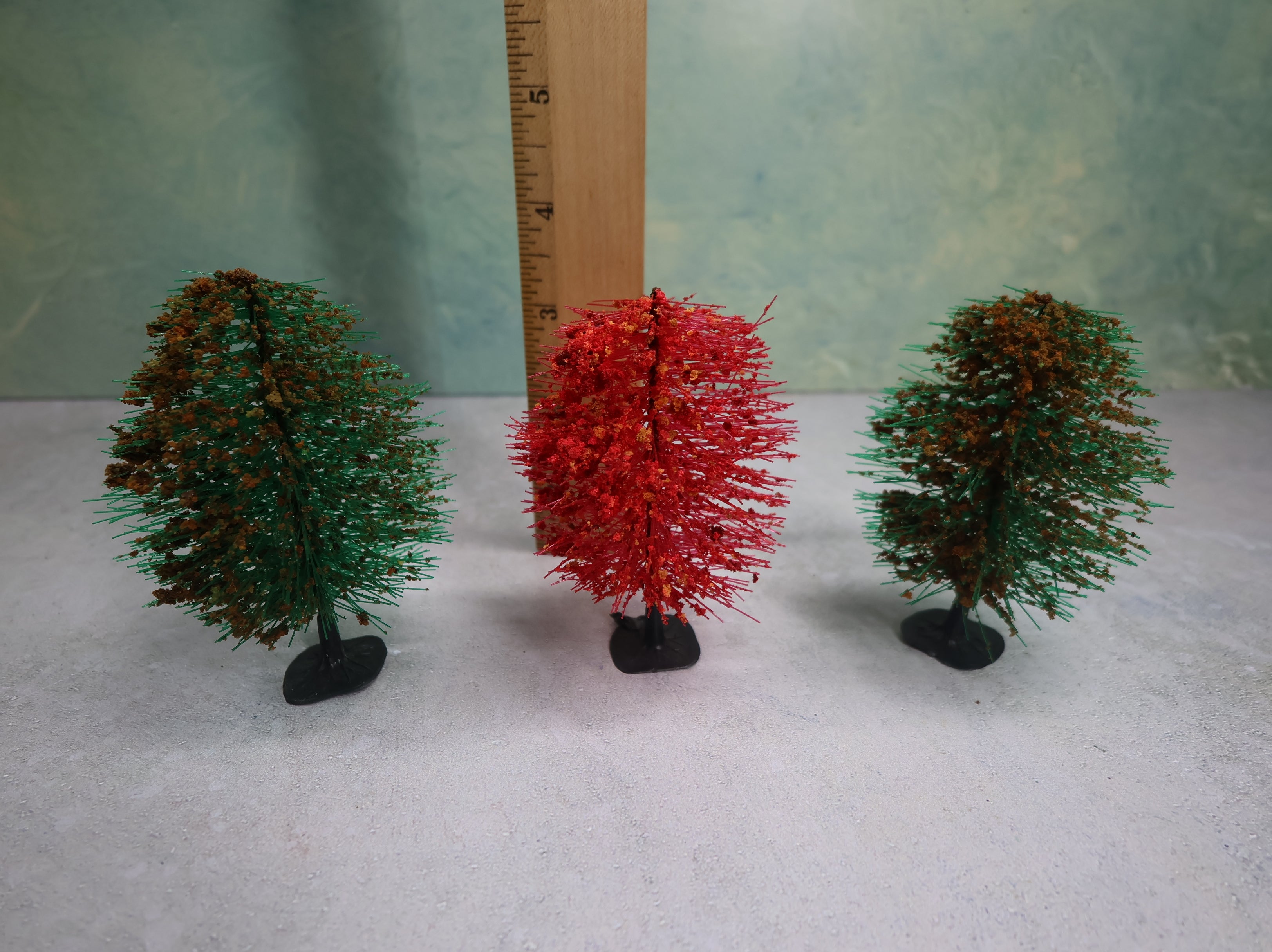 USED Life-Like MULTI Scale Tree Assortment (3 pcs)