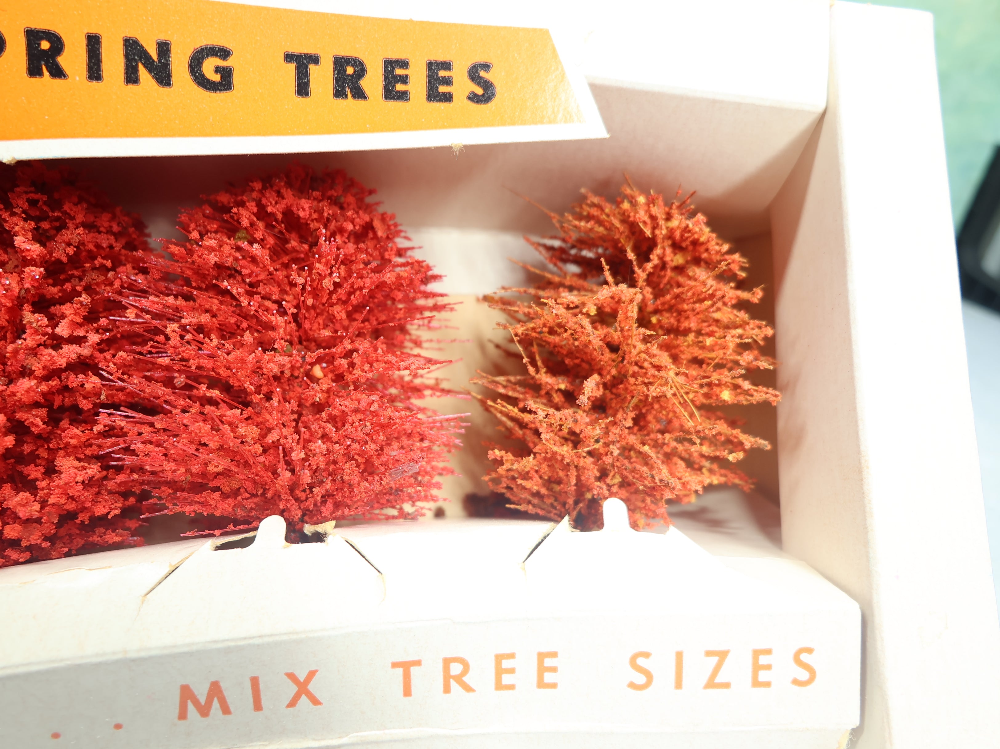 USED Life-Like MULTI Scale Tree Assortment (5 pcs)