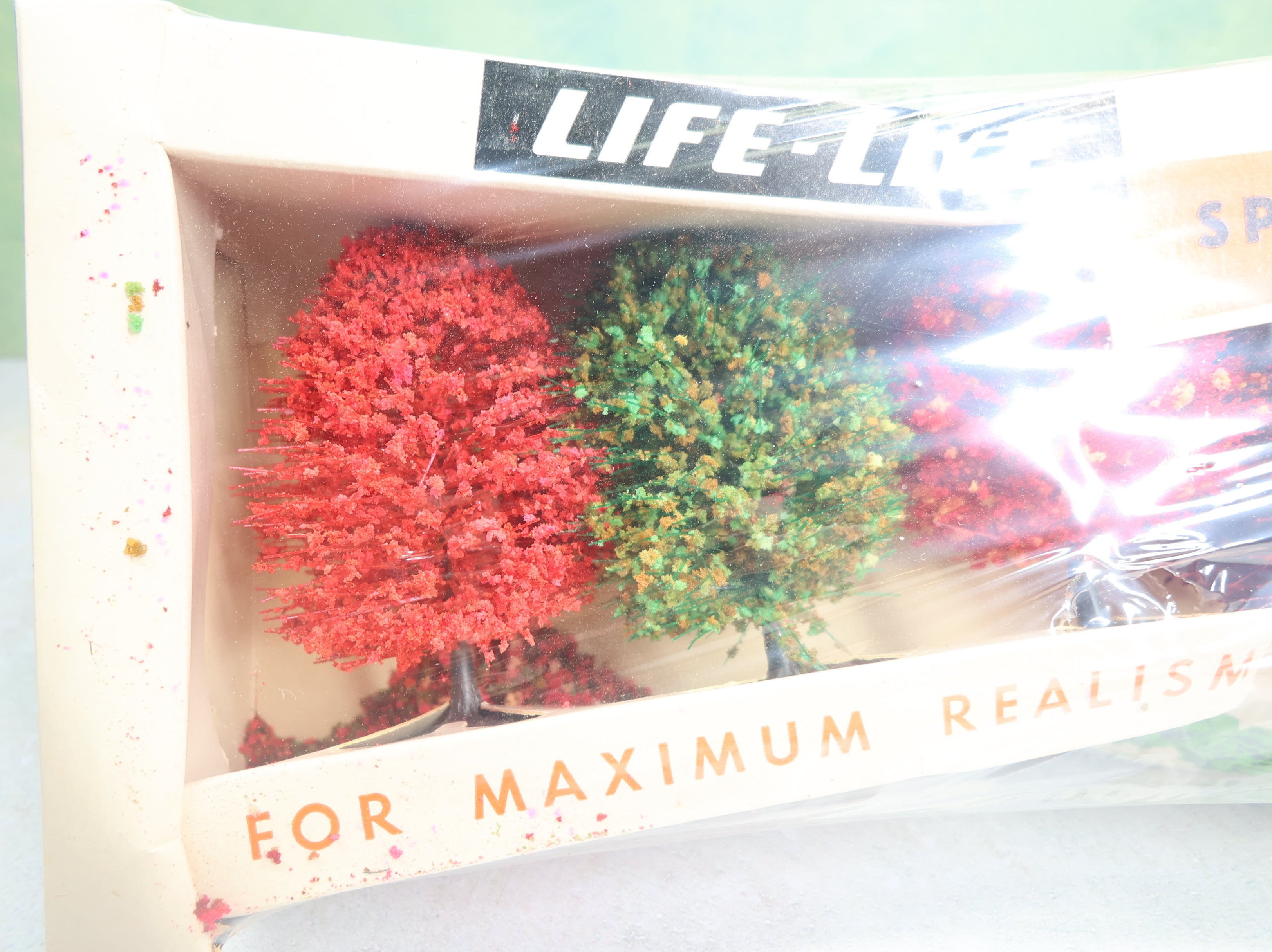 USED Life-Like MULTI Scale Tree Assortment (5 pcs)