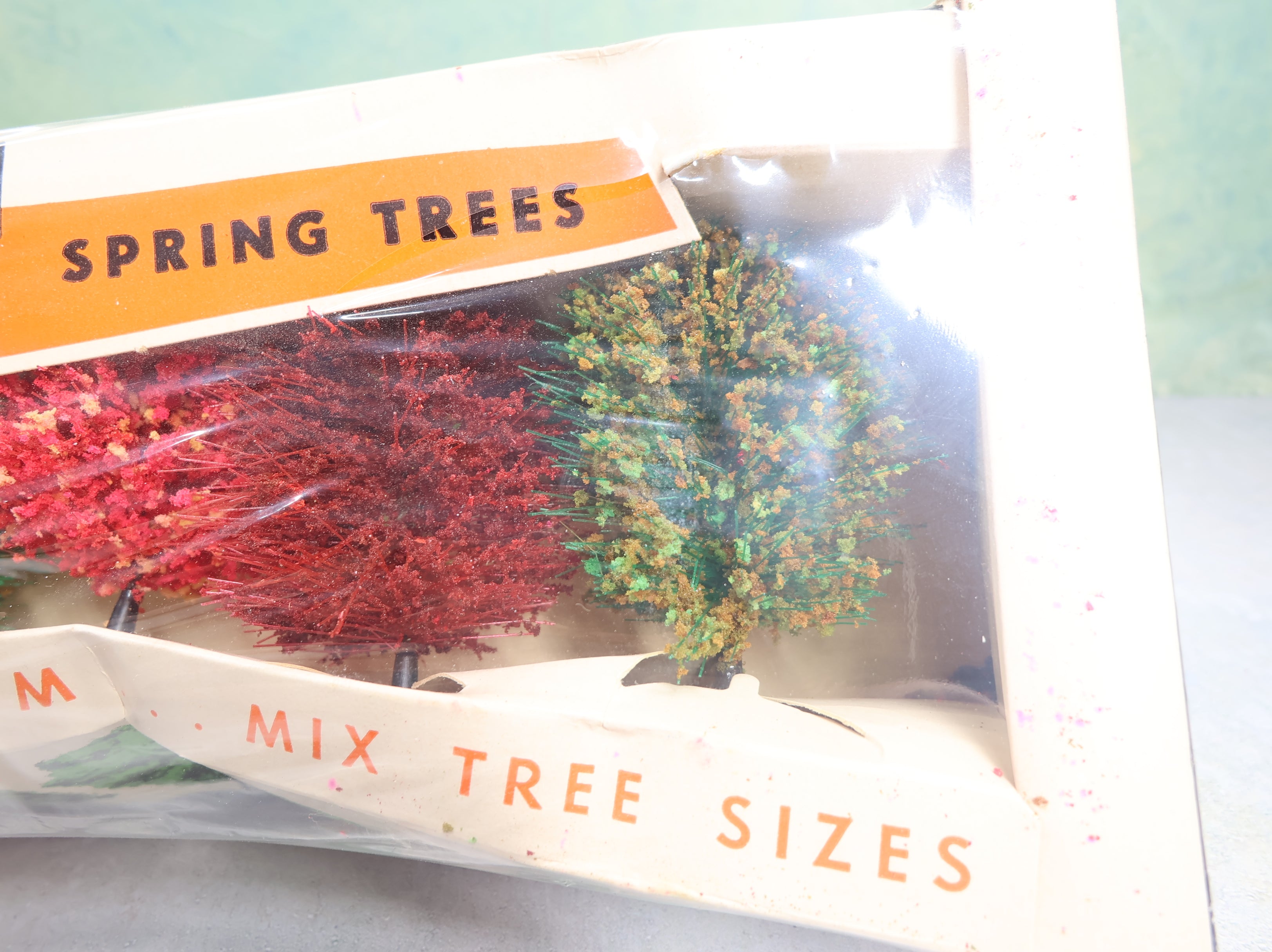 USED Life-Like MULTI Scale Tree Assortment (5 pcs)