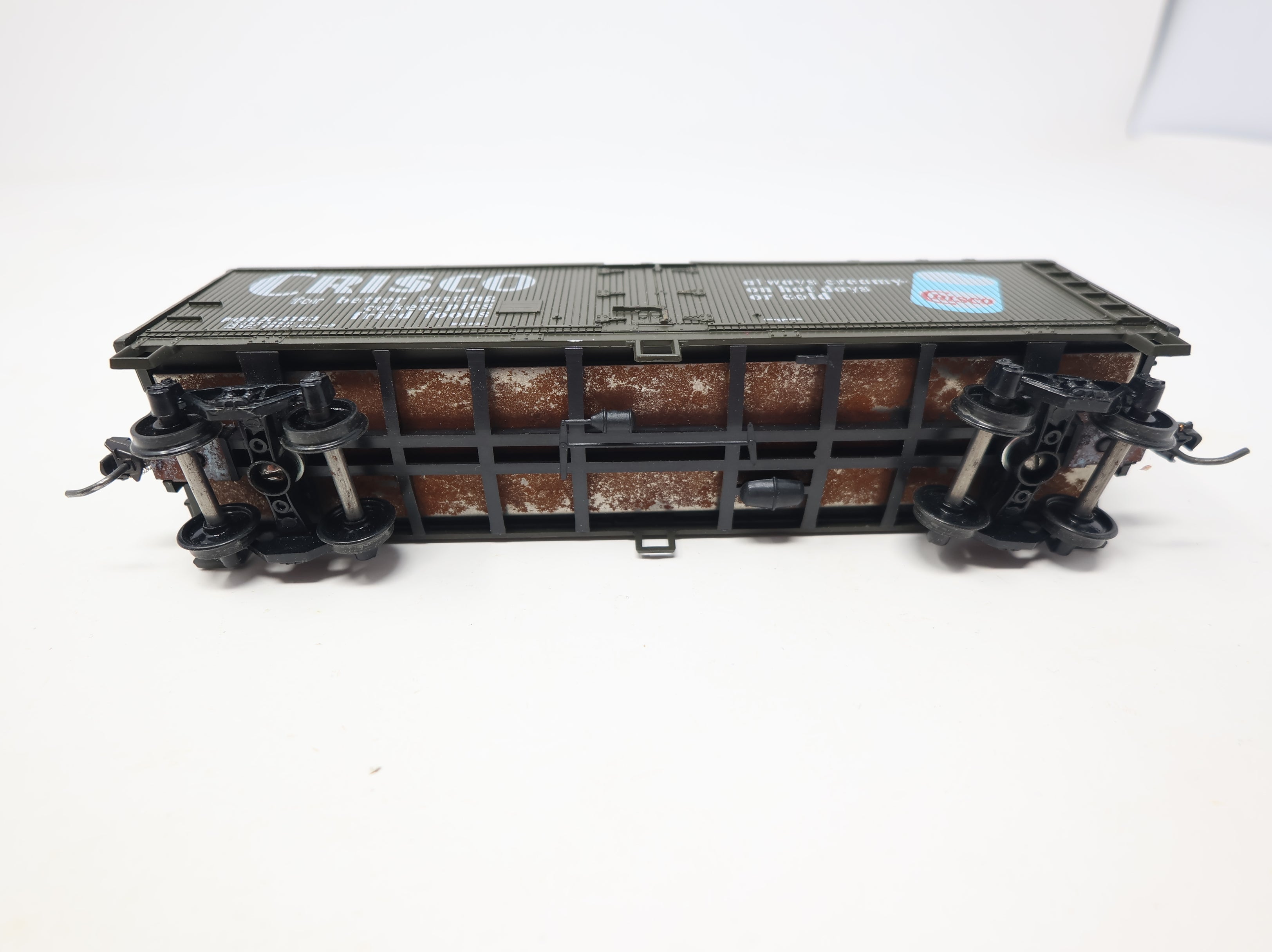 USED Athearn HO Scale 40' Wooden Box Car Crisco PGRX #4183