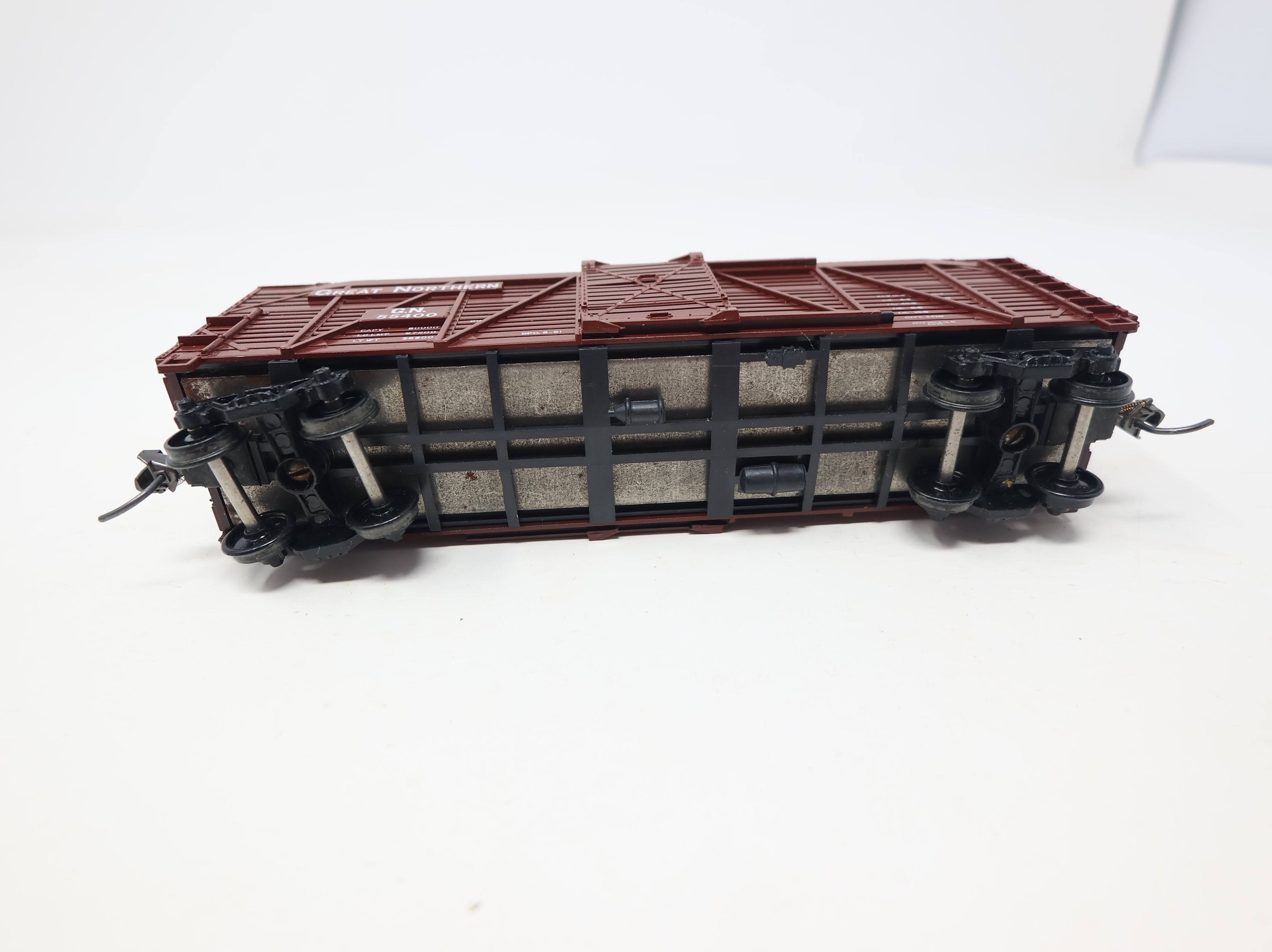 USED Athearn HO Scale 40' Cattle Stock Car Great Northern GN #55400