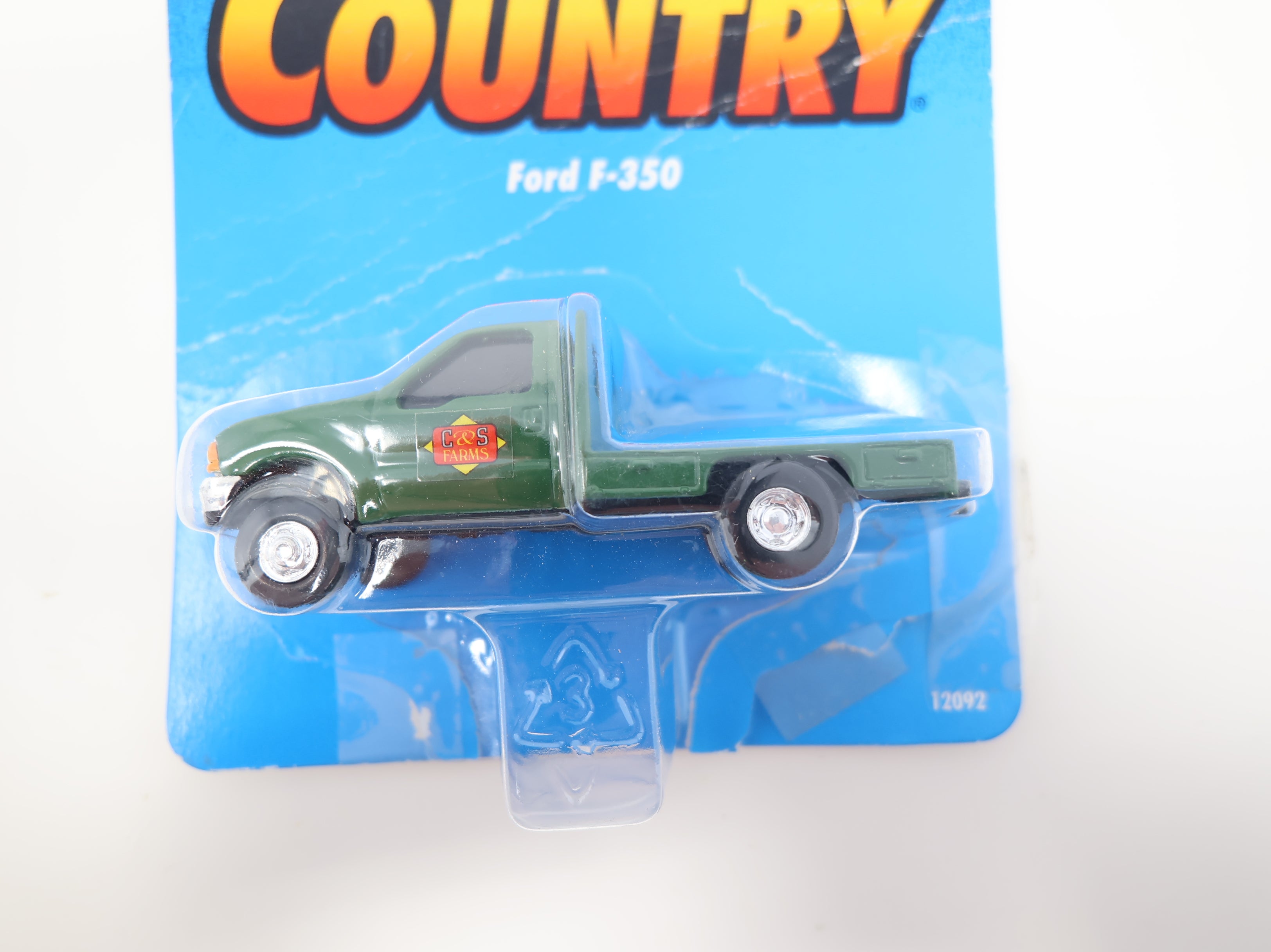 USED ERTL 12092 1/64 Ford F-350 Green C&S Farm Truck Farm Country