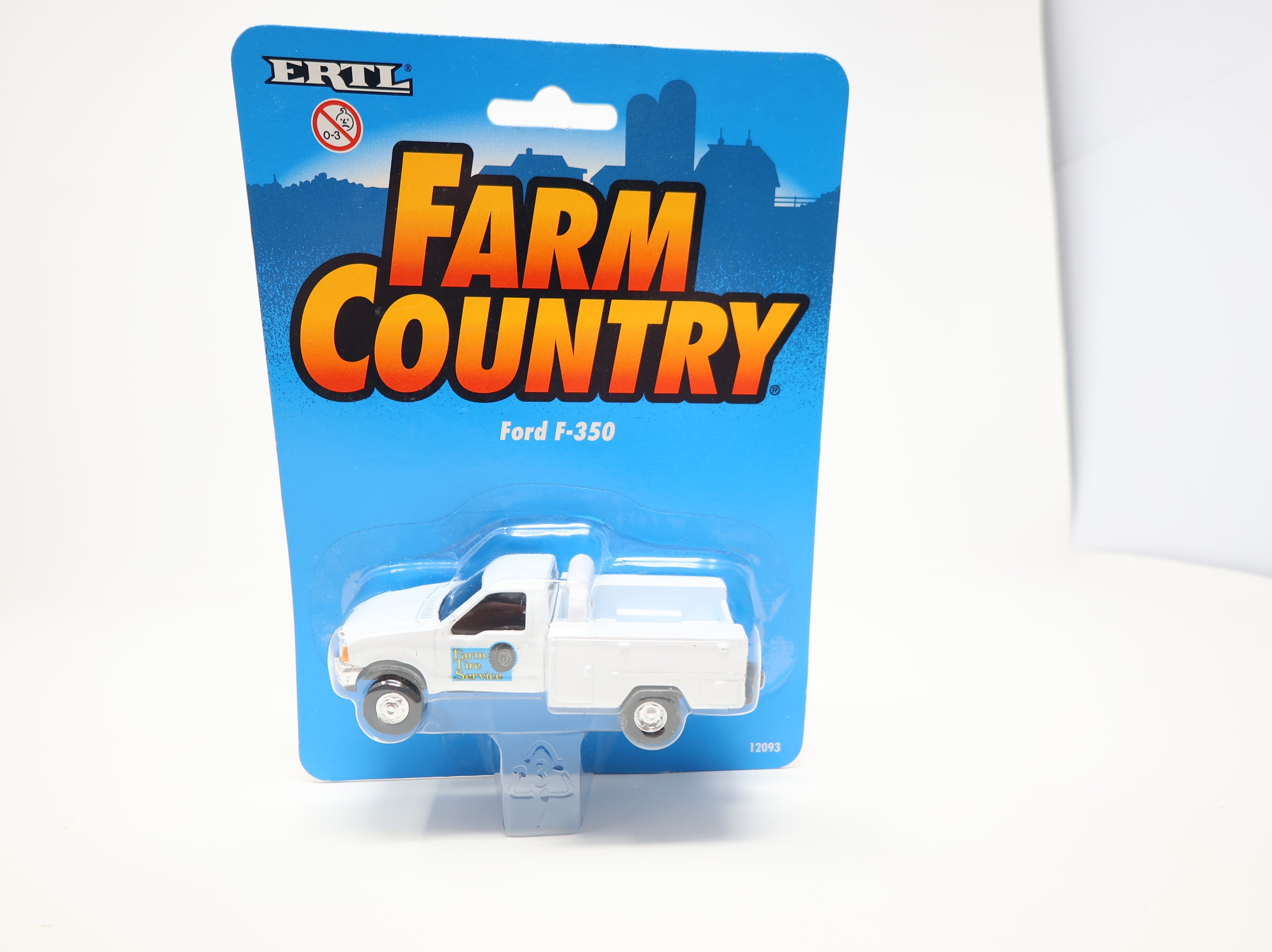 USED ERTL 12093 1/64 Ford F-350 Farm Tire Service Truck (Sealed) Farm Country