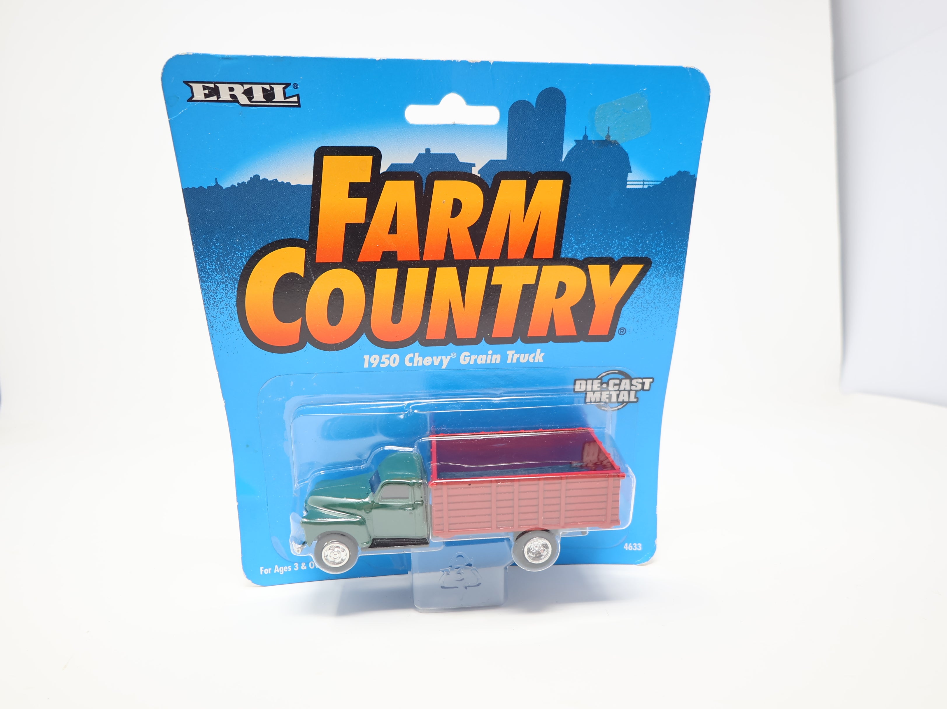 USED ERTL 4633 1/64 1950 Chevy Grain Truck (Sealed) Diecast Metal Farm Country