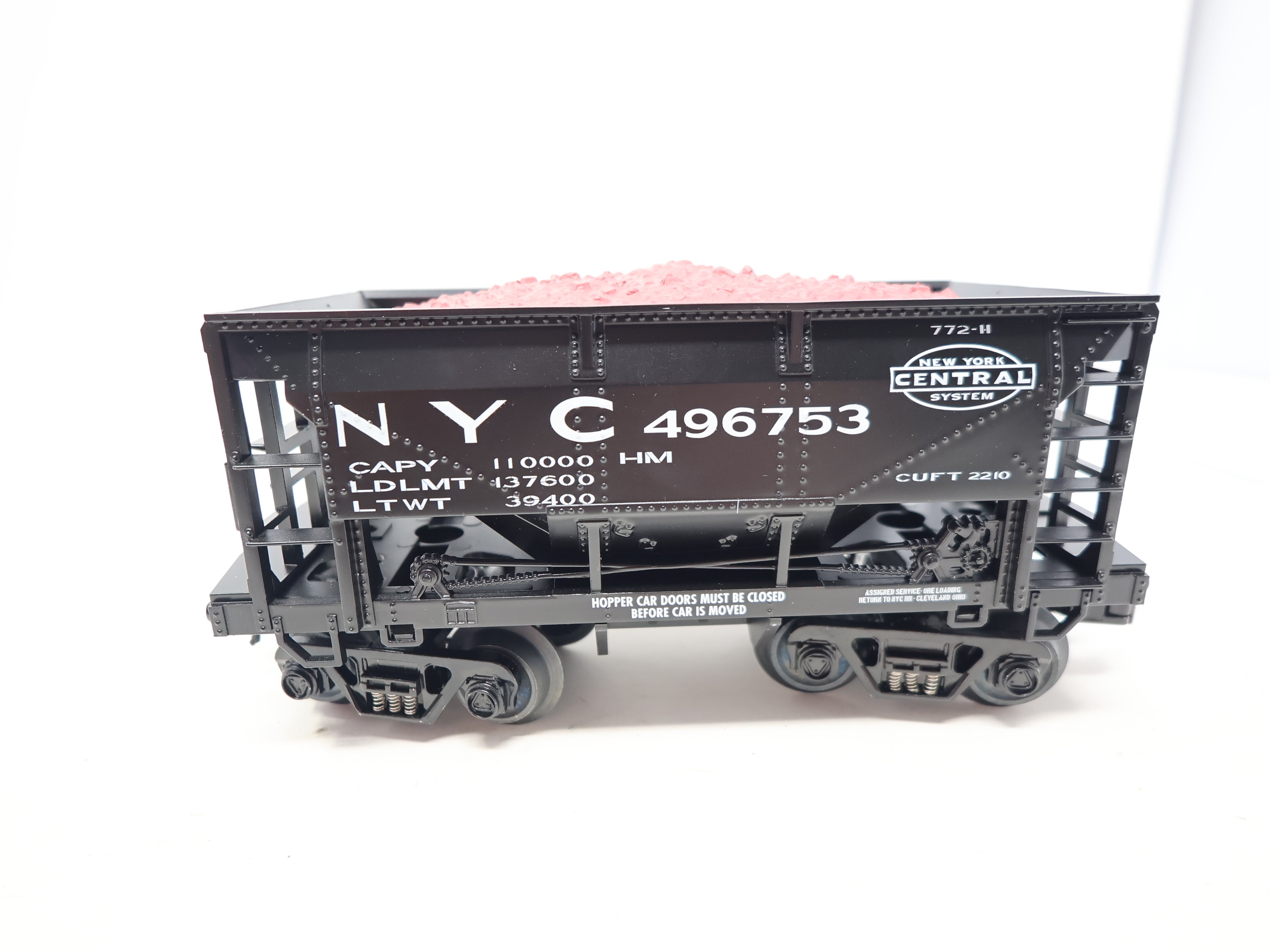 USED RMT 96721-1 O, Ore Car w/ Load, New York Central NYC #496753