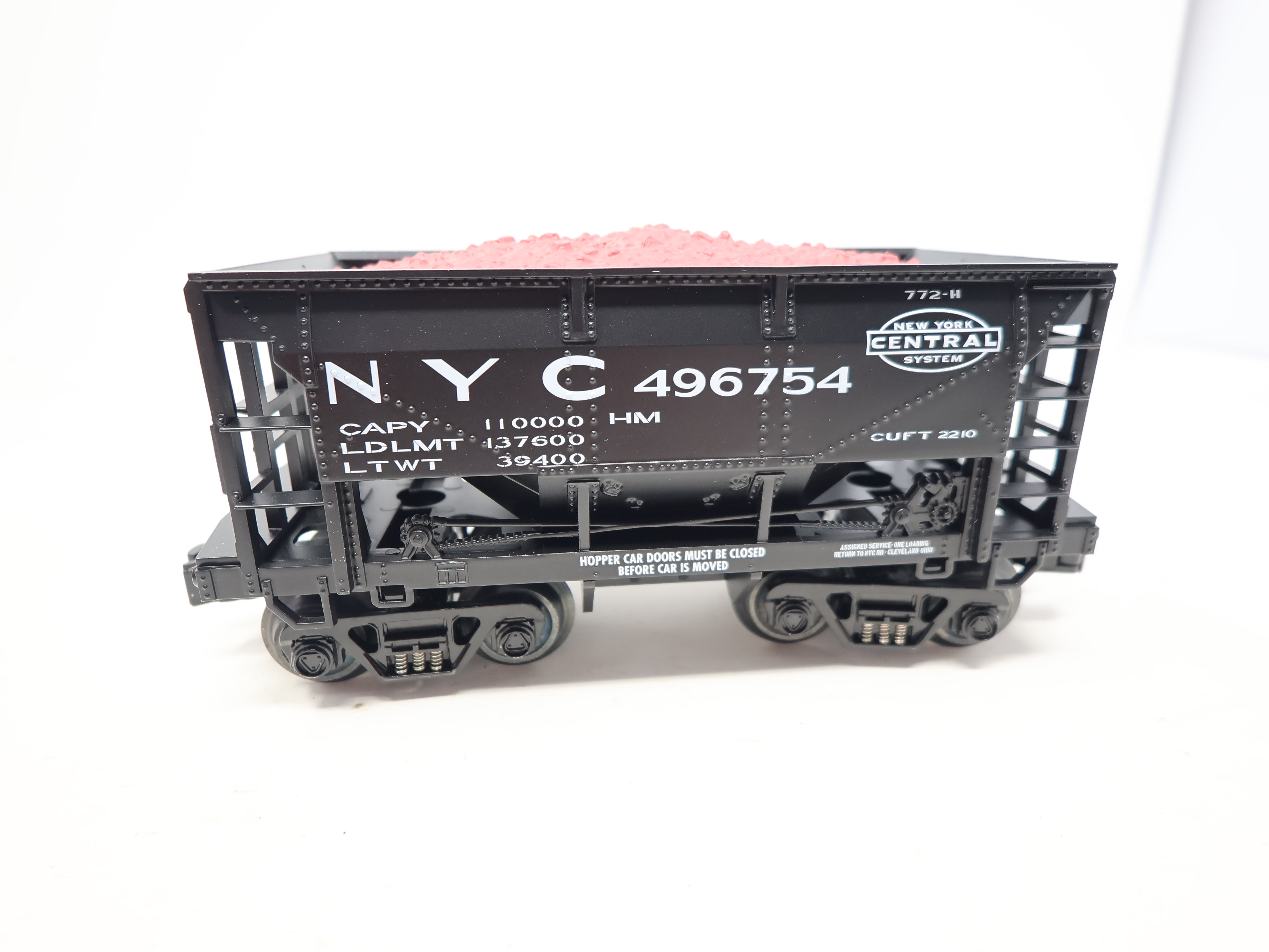 USED RMT 96721-2 O, Ore Car w/ Load, New York Central NYC #496754