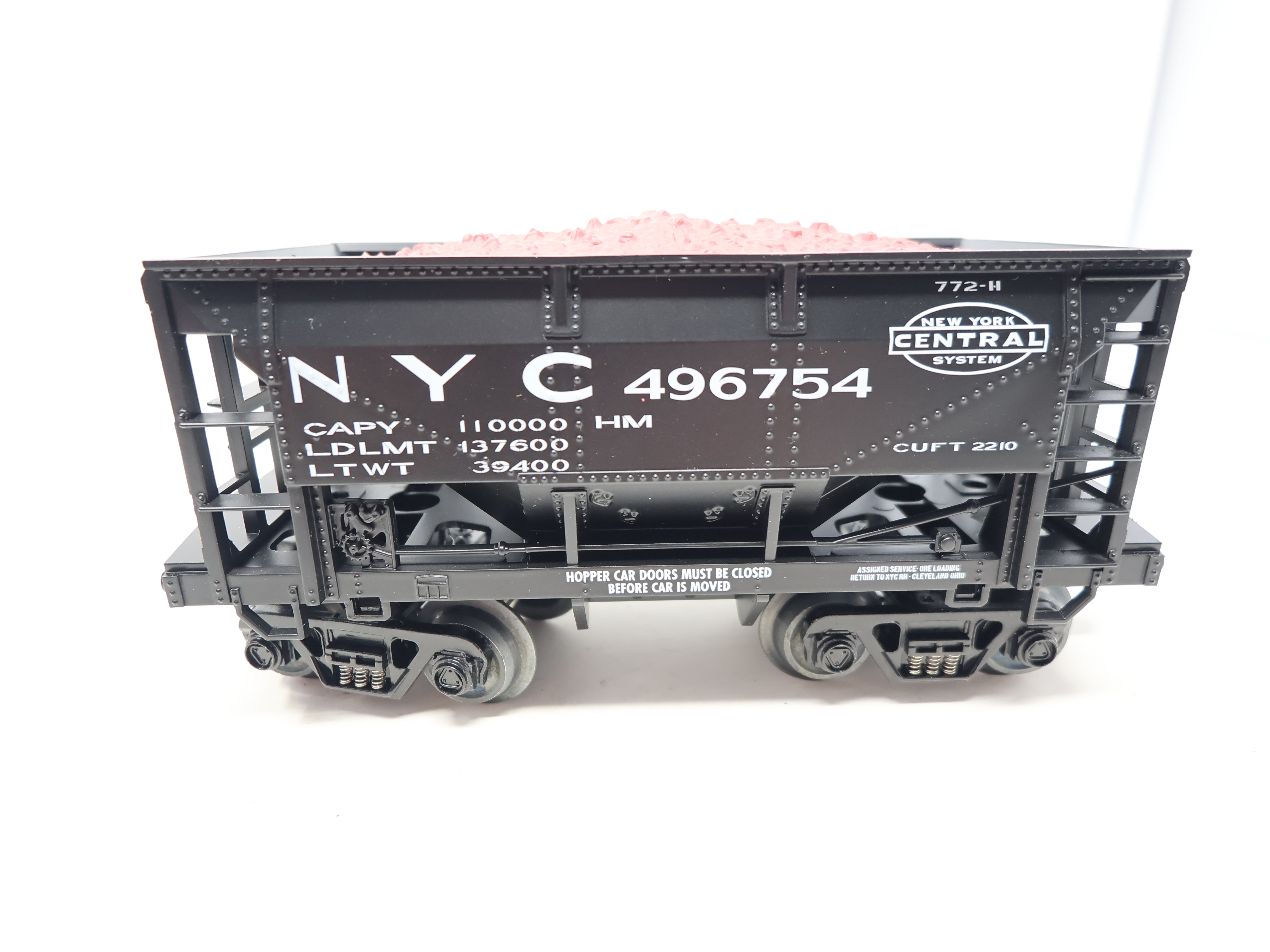 USED RMT 96721-2 O, Ore Car w/ Load, New York Central NYC #496754