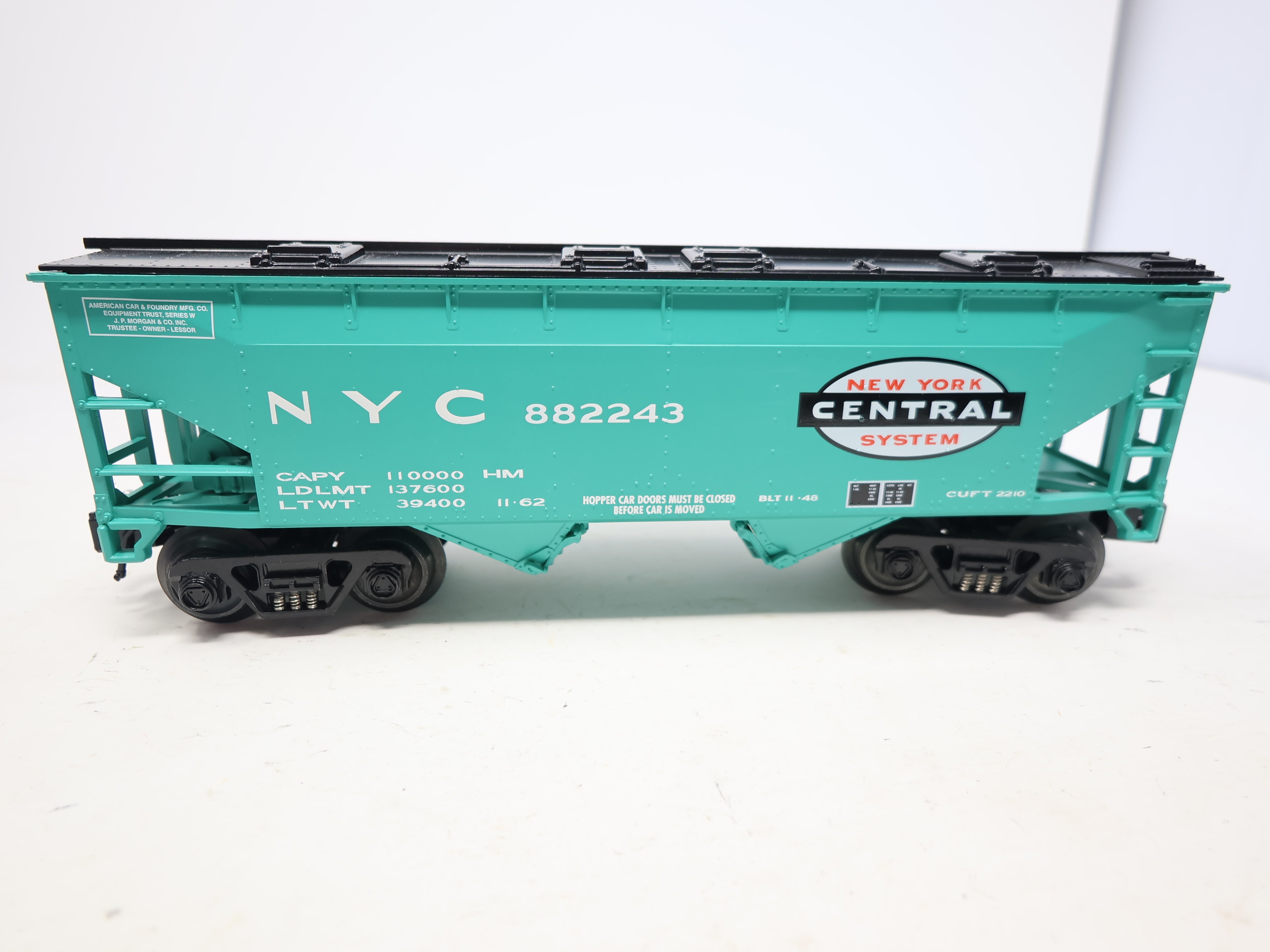 USED RMT 96321 O, Bopper Covered Hopper, New York Central NYC #882243