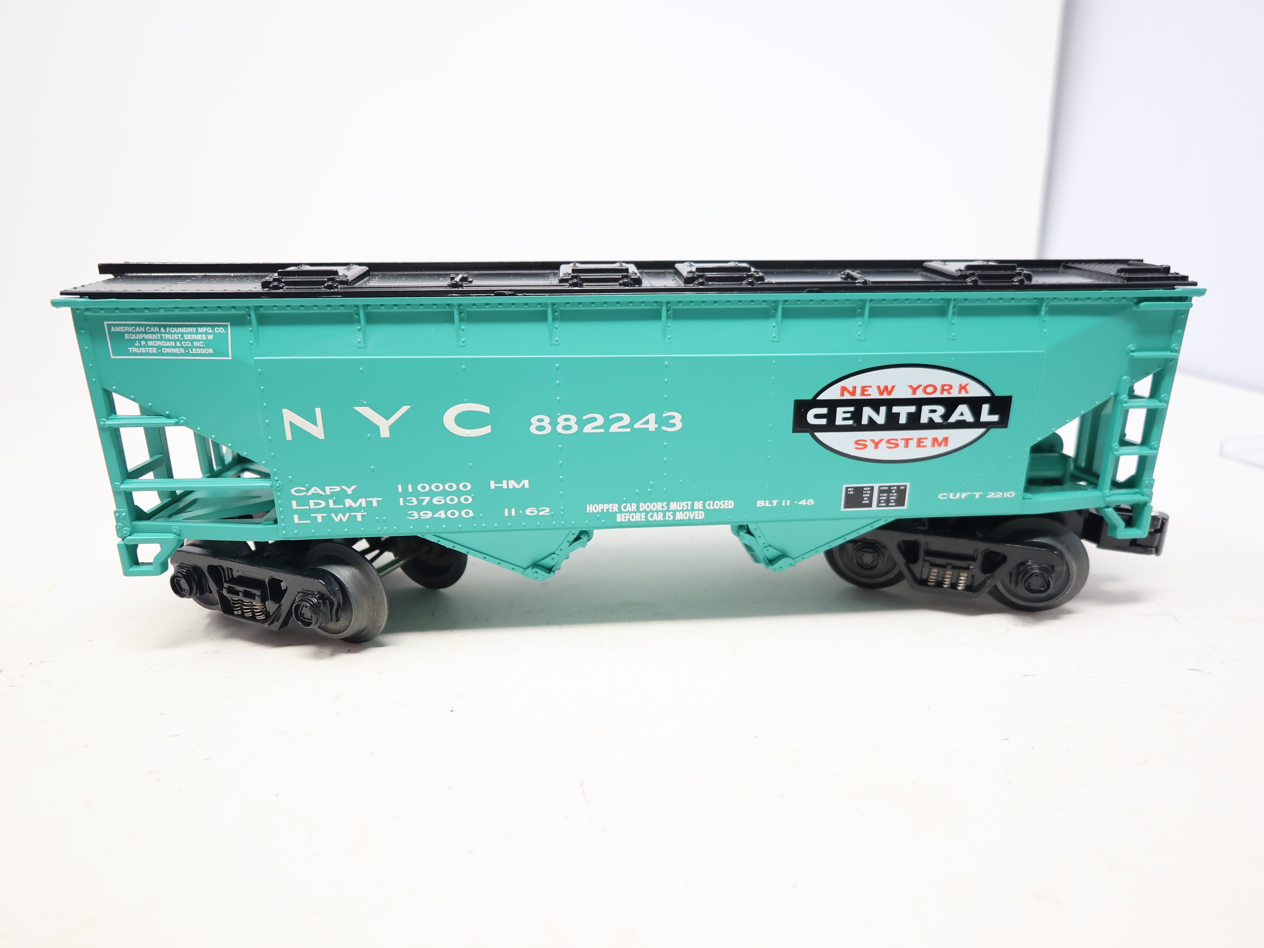 USED RMT 96321 O, Bopper Covered Hopper, New York Central NYC #882243